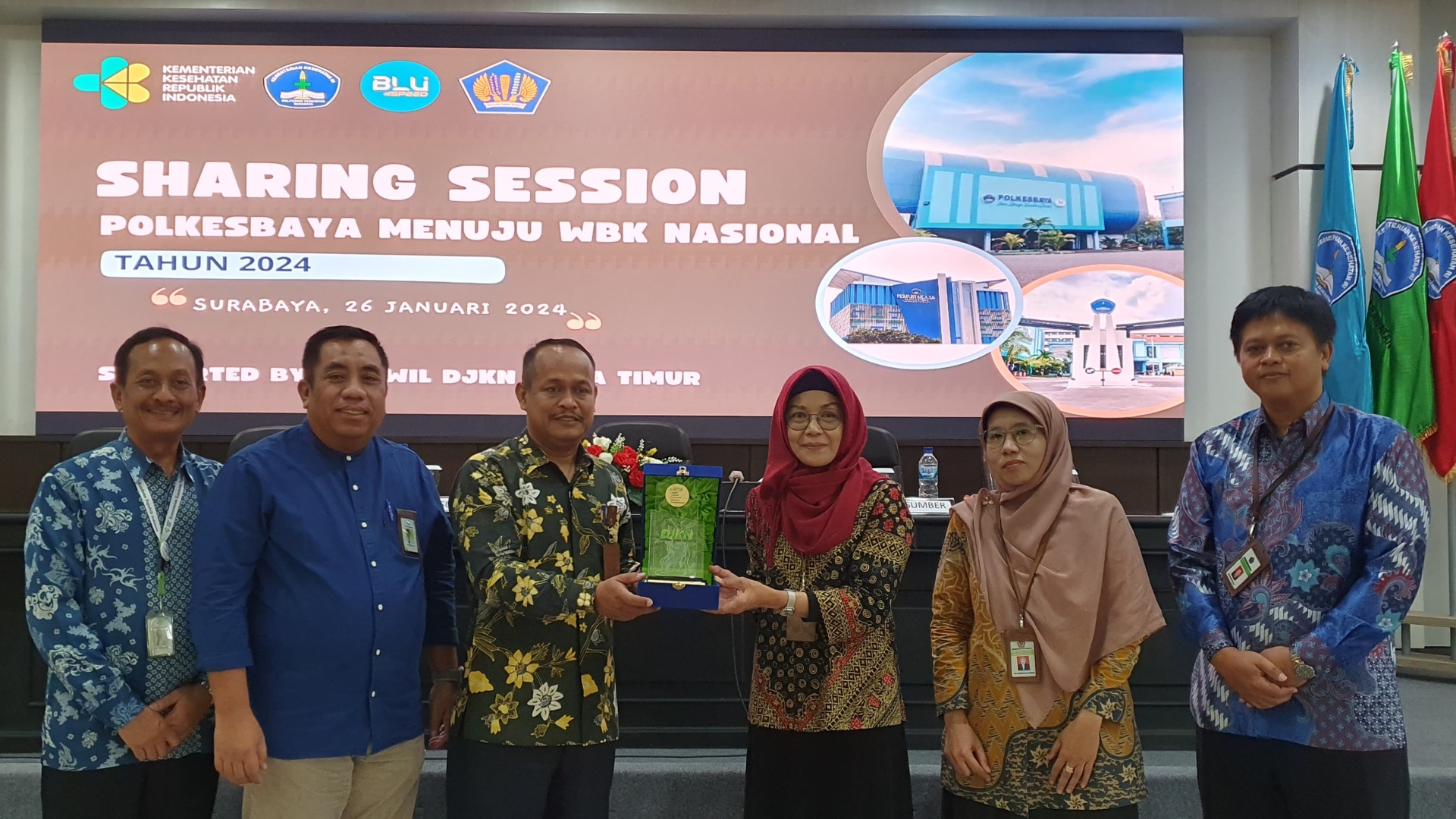 Sharing Session Pembangunan ZI WBK Pada Poltekkes Kemenkes Surabaya