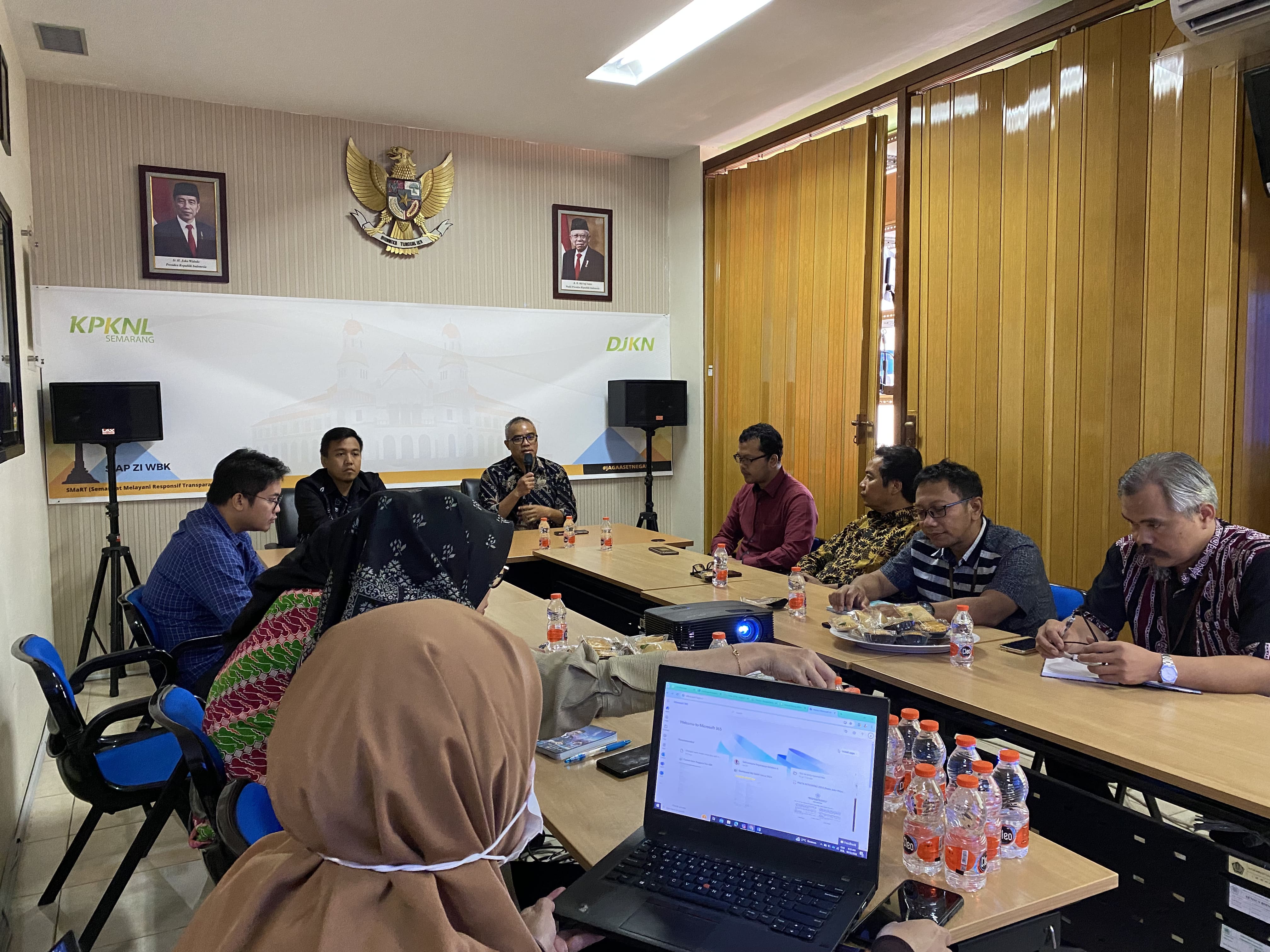 Berkomitmen Untuk Penataan Arsip Yang Tertib, KPKNL Semarang Gelar Knowledge Sharing Kearsipan