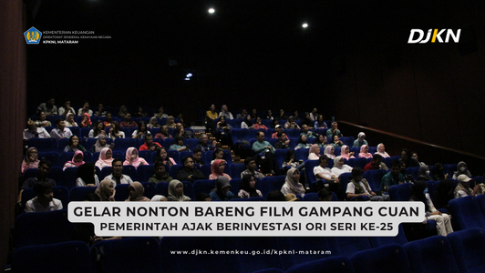 Gelar Nonton Bareng, Pemerintah Ajak Berinvestasi ORI Seri Ke-25