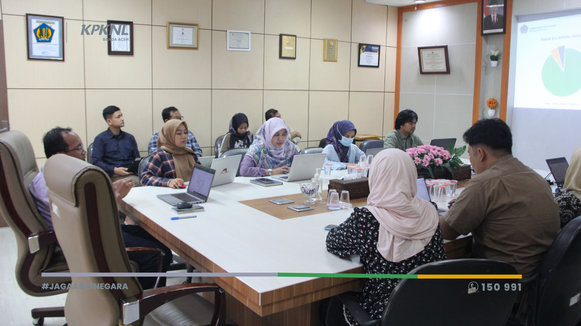 Melangkah Mantap ke 2024: KPKNL Banda Aceh Raih NKO sebesar 113,27 Persen