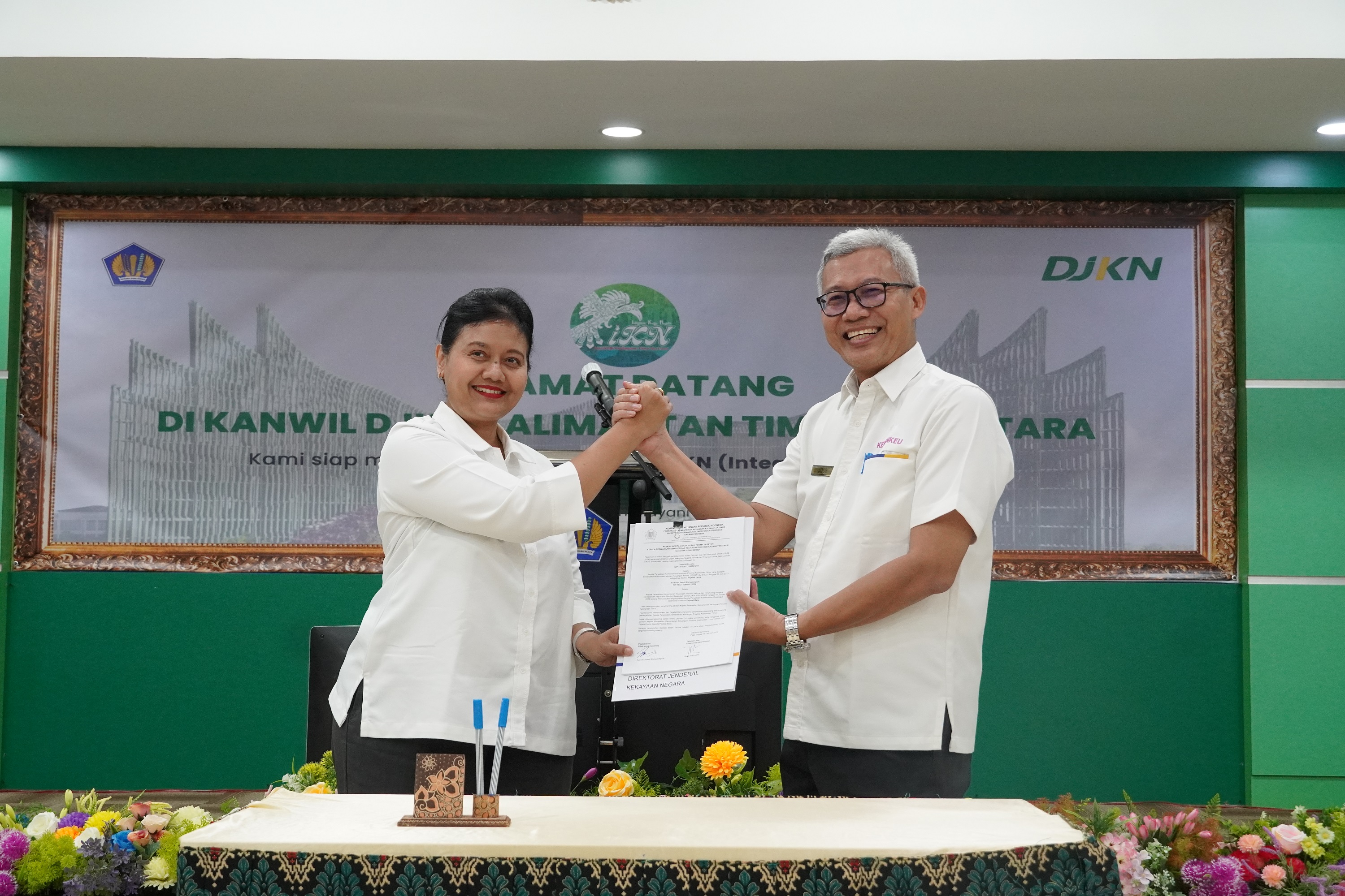 Optimalkan Sinergi, Kemenkeu Kaltim Selenggarakan Serah Terima Jabatan Kepala Perwakilan Kemenkeu