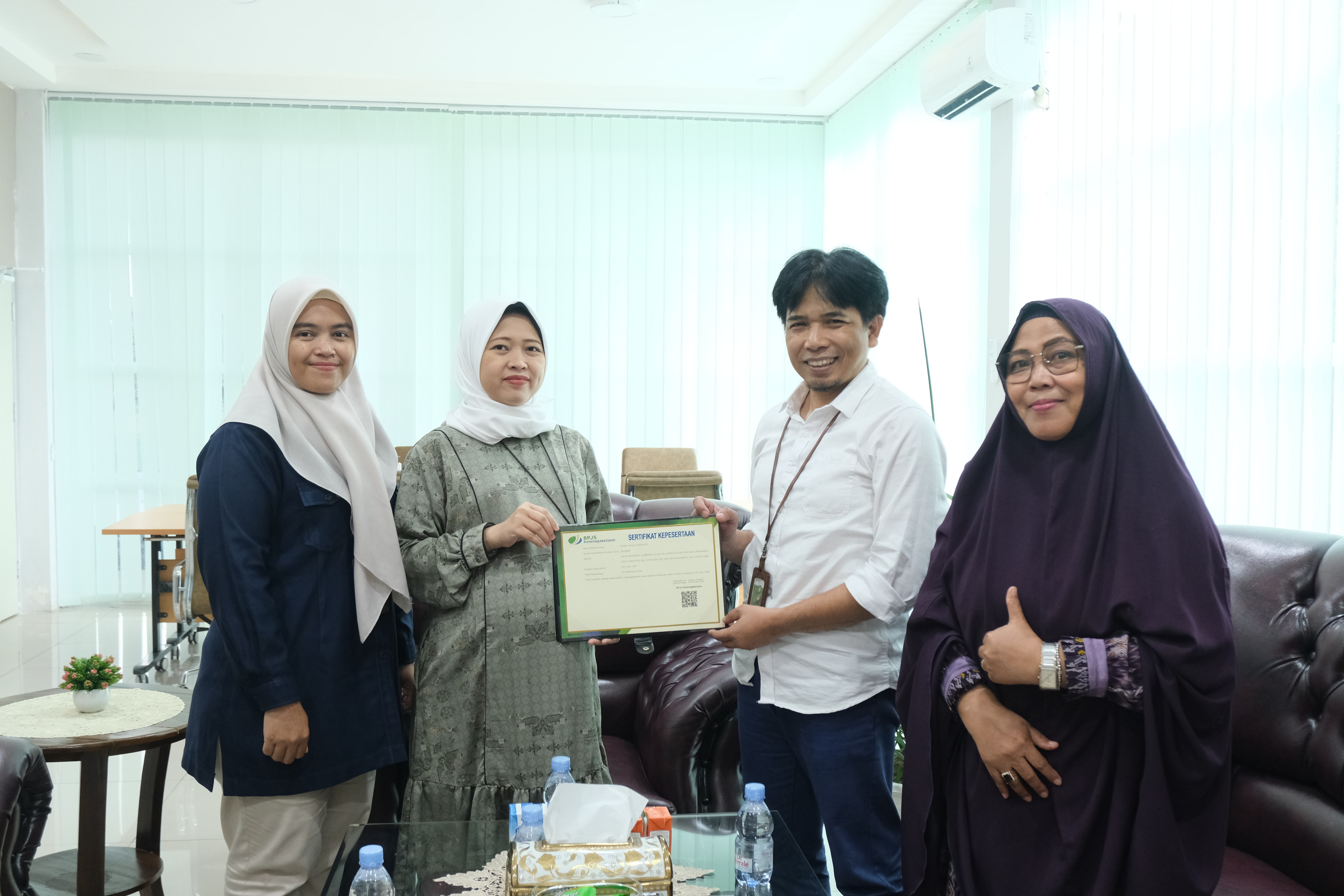 Sinergi Bersama BPJS Ketenagakerjaan Cabang Parepare