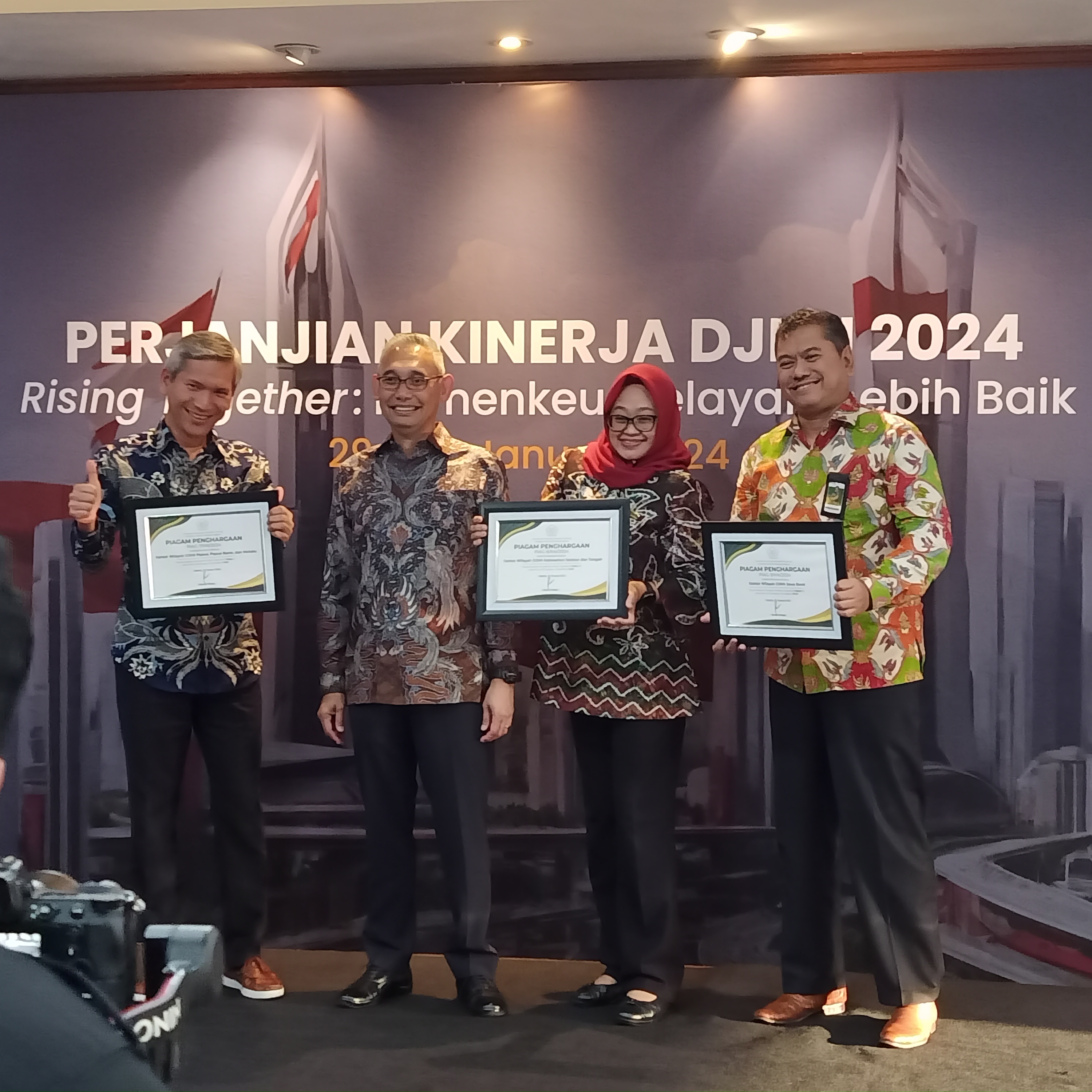 Kanwil DJKN Papabaruku Raih Penghargaan Manajemen Risiko Organisasi Terbaik Tahun 2023