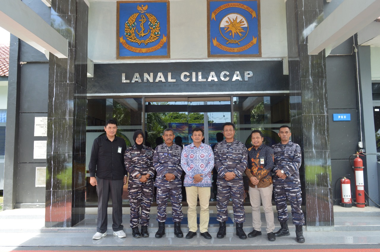 Pastikan Aset Negara Yang Dikelola Terutilisasi Sesuai Potensi Terbaik, Kepala KPKNL Purwokerto Lakukan Koordinasi Dengan LANAL Cilacap