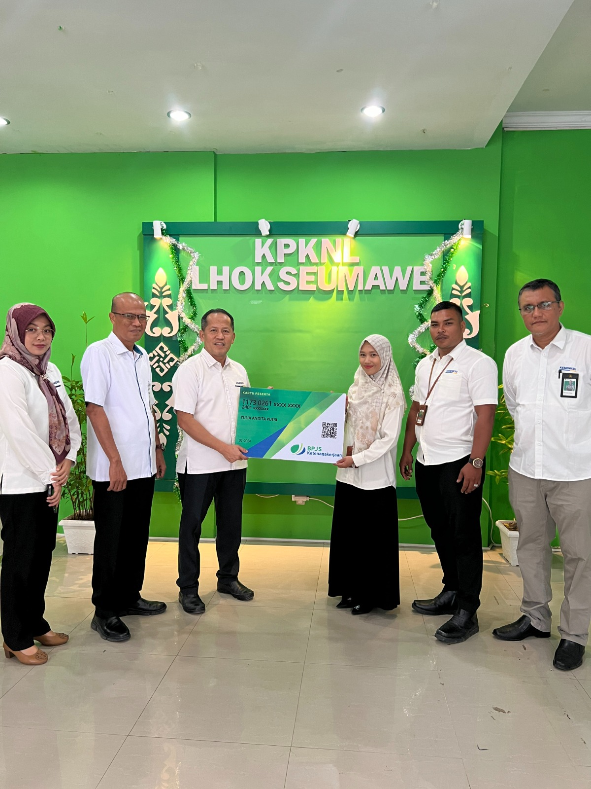 Jaminan Perlindungan Kerja Bagi Non ASN KPKNL Lhokseumawe