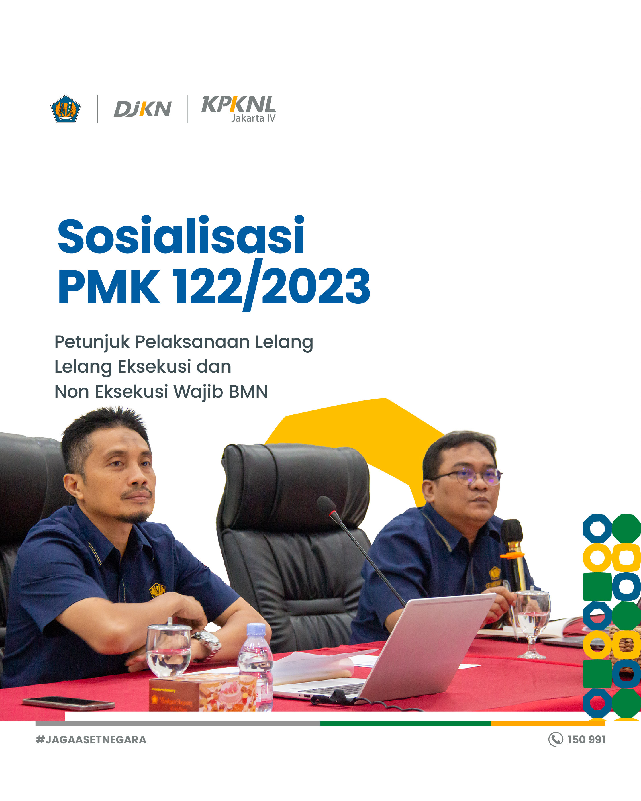Sosialisasi PMK 122 Tahun 2023 : Simplifikasi Proses Bisinis Lelang Mewujudkan Percepatan Layanan Lelang