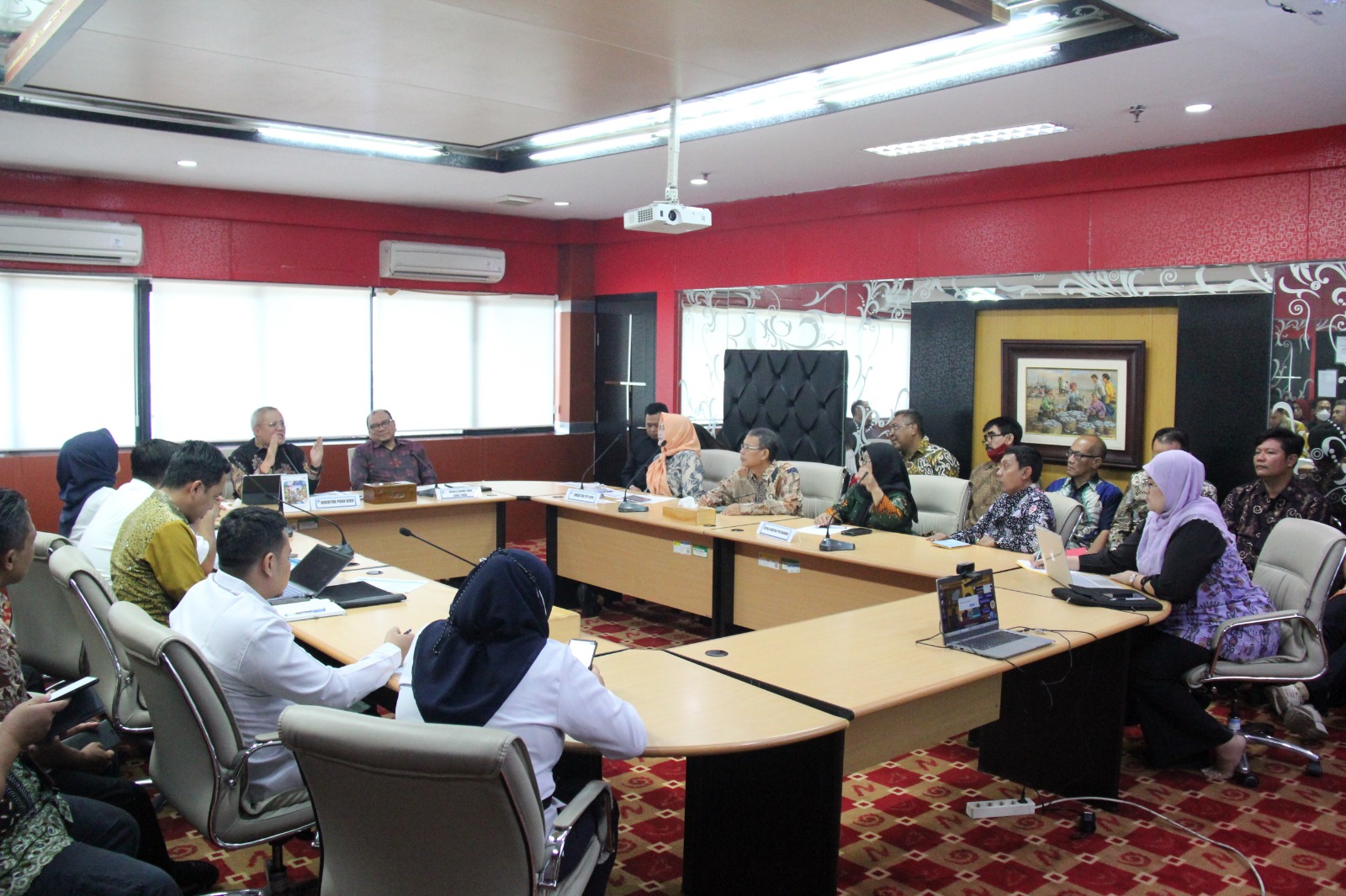 Rapat Koordinasi Pensertipikatan BMN berupa Tanah Ditjen Perkeretaapian Kementerian Perhubungan.