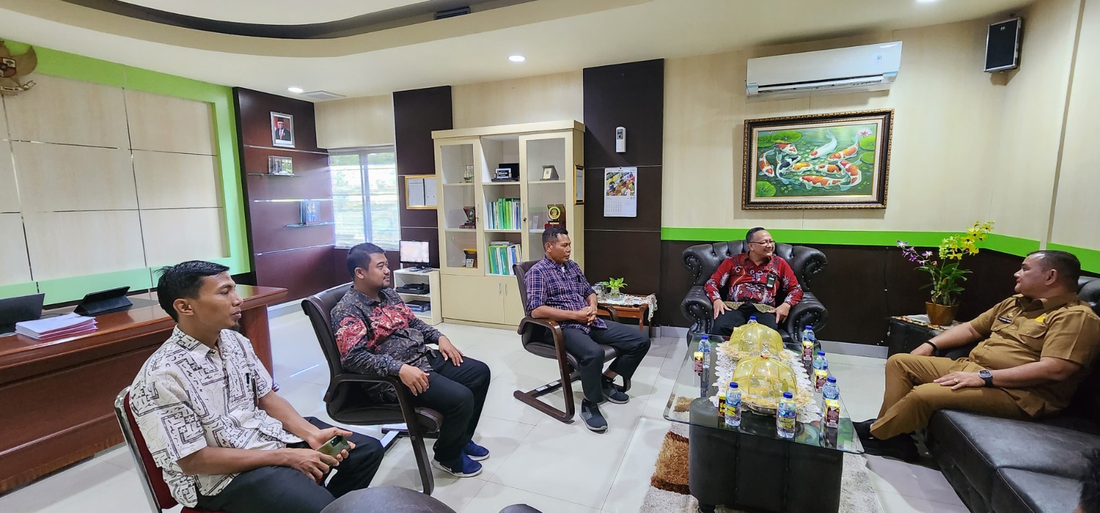 Kunjungan Kerja Bupati Sinjai di KPKNL Makassar