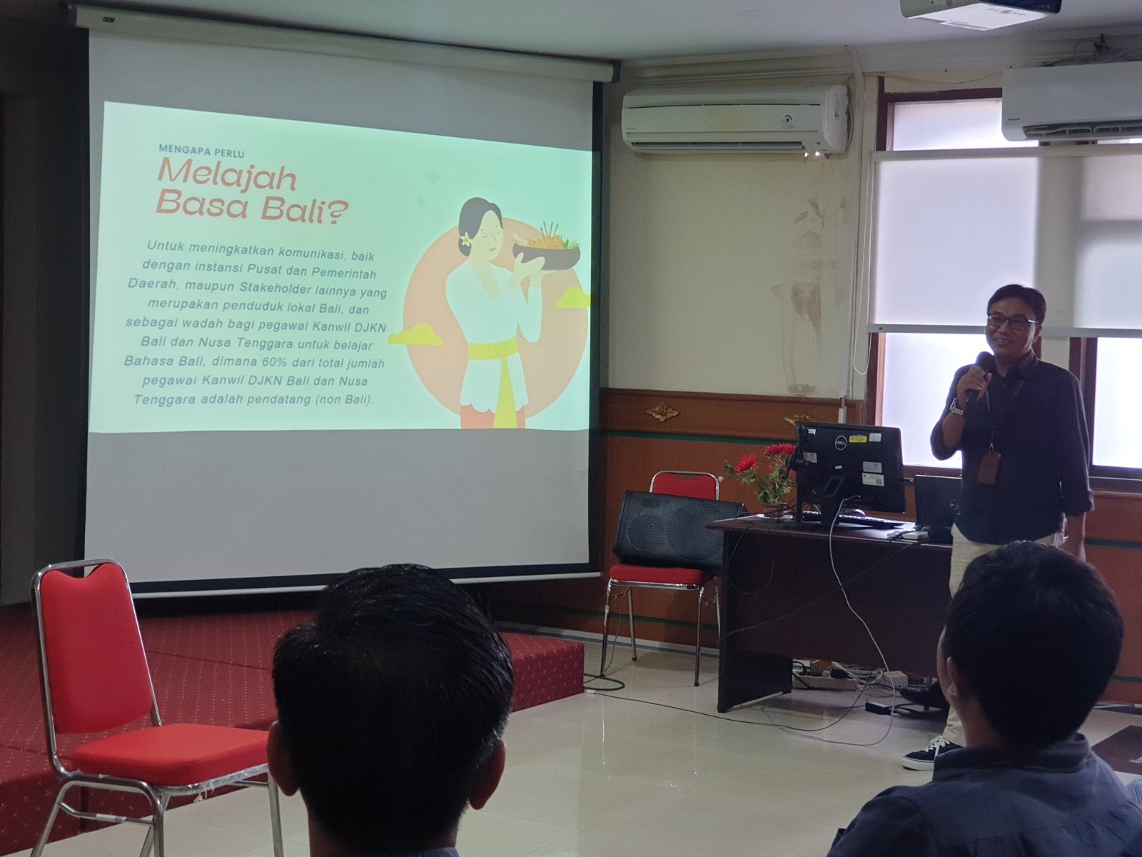 Melajah Basa Bali: Wadah Pegawai Kanwil DJKN Balinusra Untuk Belajar Bahasa Bali