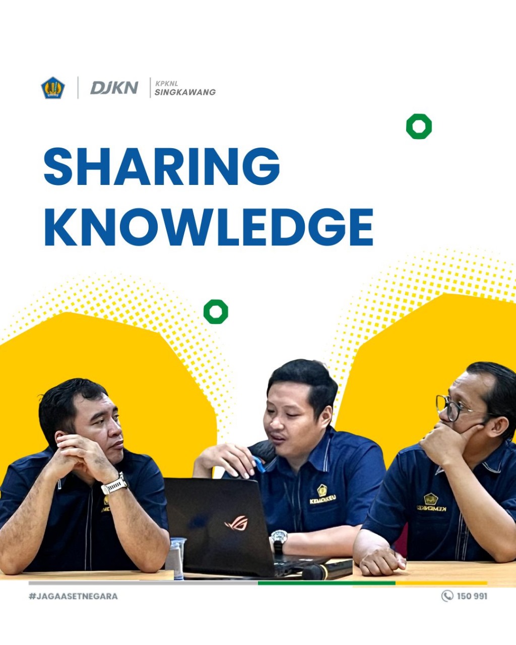 Sharing knowledge di KPKNL Singkawang bulan Februari tahun 2024