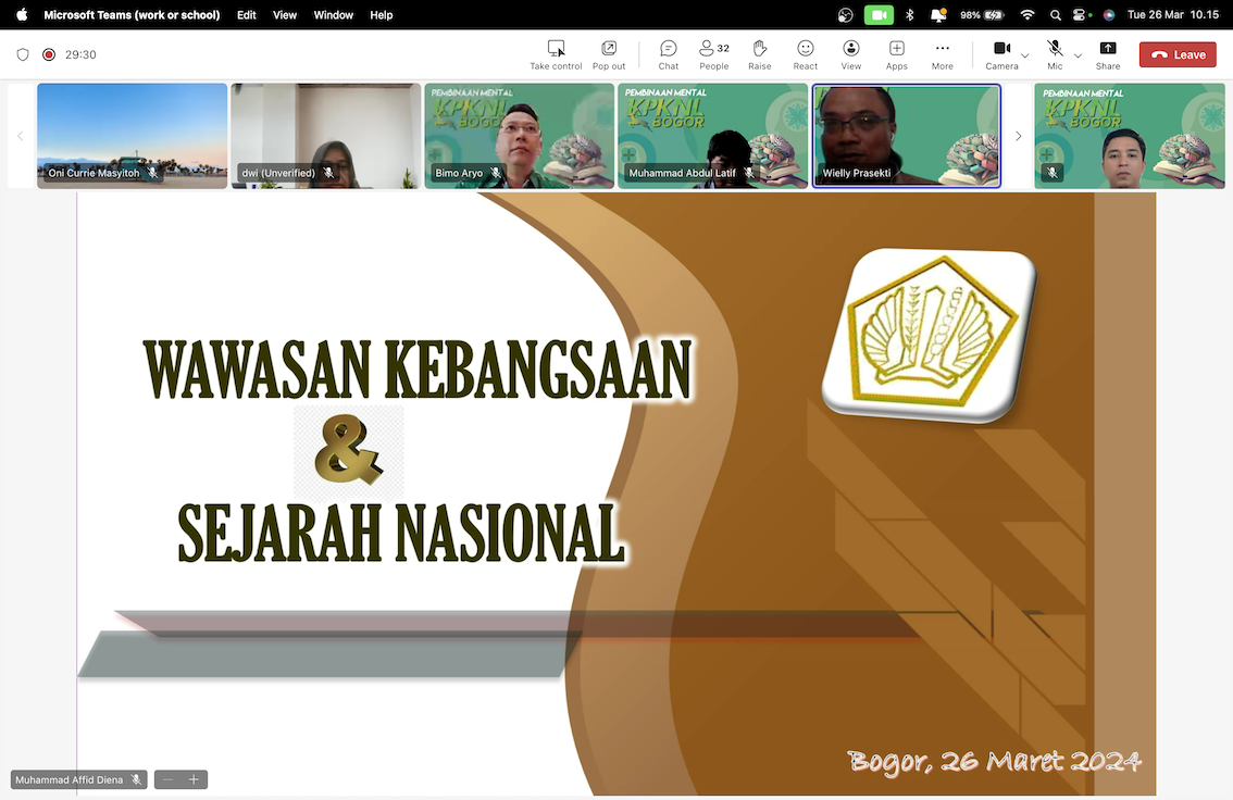 Bintal KPKNL Bogor Jilid I