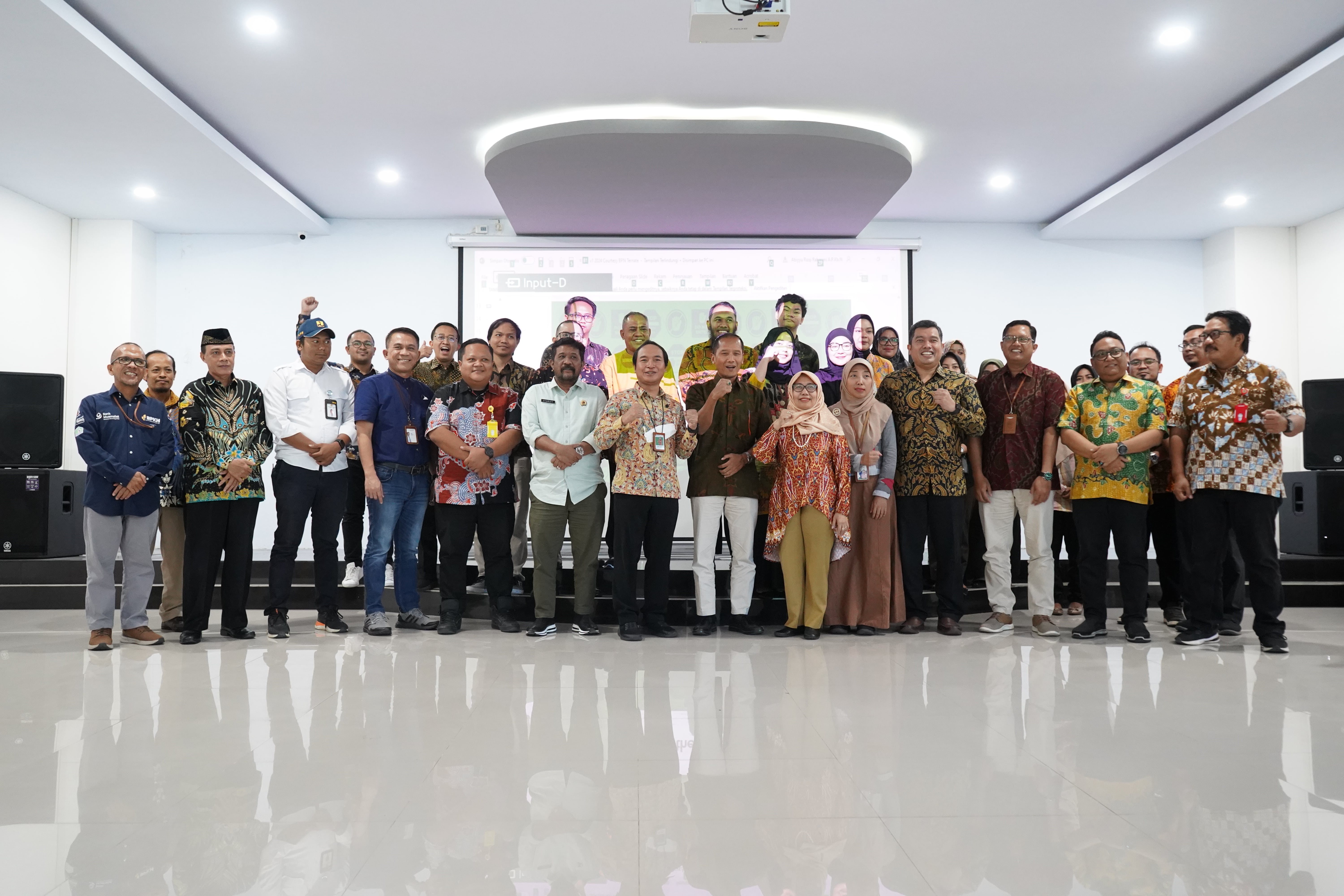 Koordinasi Penetapan Daftar Nominatif Target Sertifikasi BMN Berupa Tanah TA 2024 di Maluku Utara