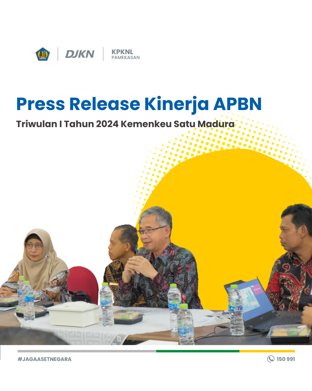 Press Release Kinerja APBN Madura Triwulan I 2024