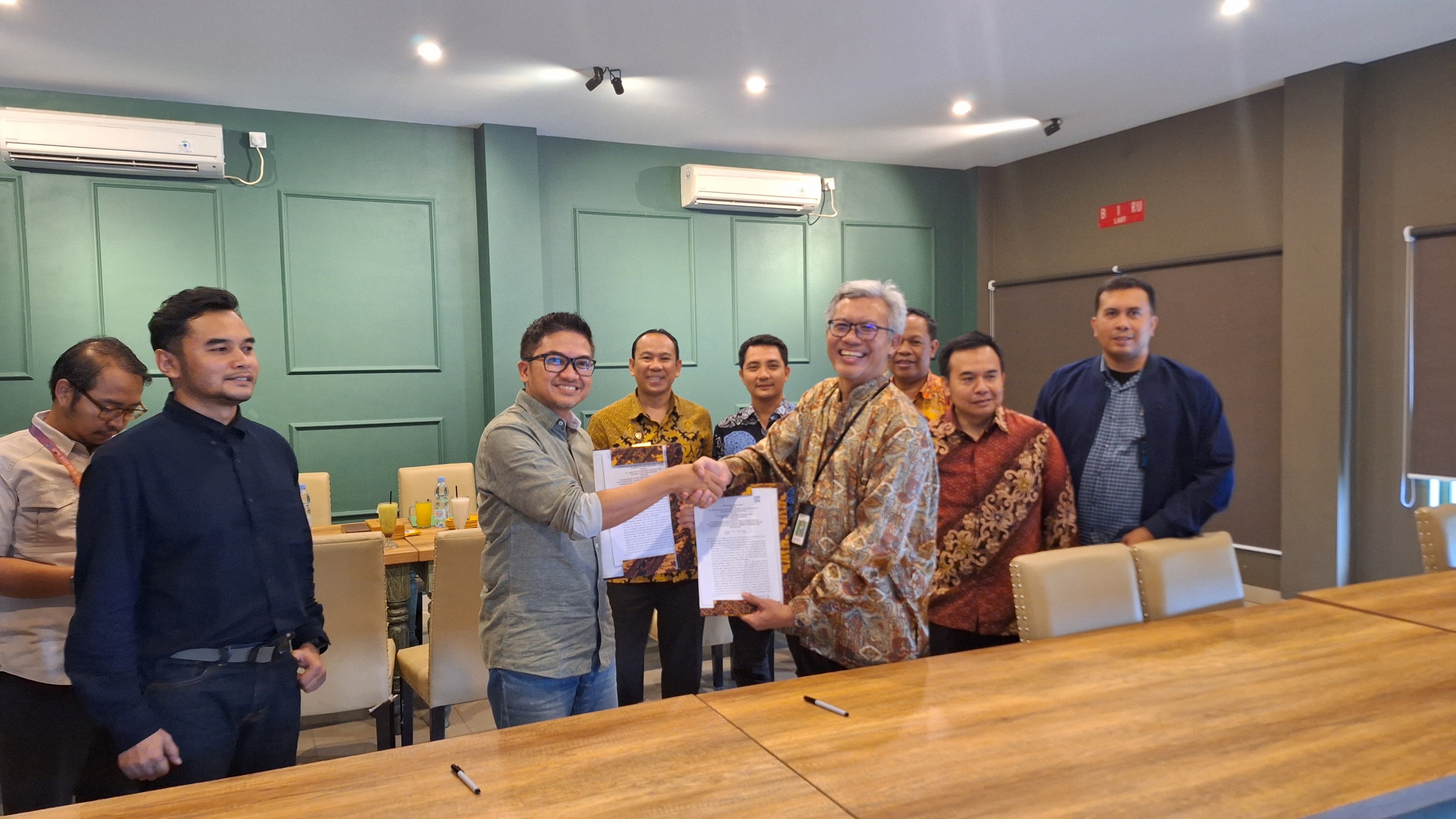 Penandatanganan Perjanjian Kerjasama Pelaksanaan Lelang Eksekusi dan Sukarela dengan PT BRI Regional Office Banjarmasin 