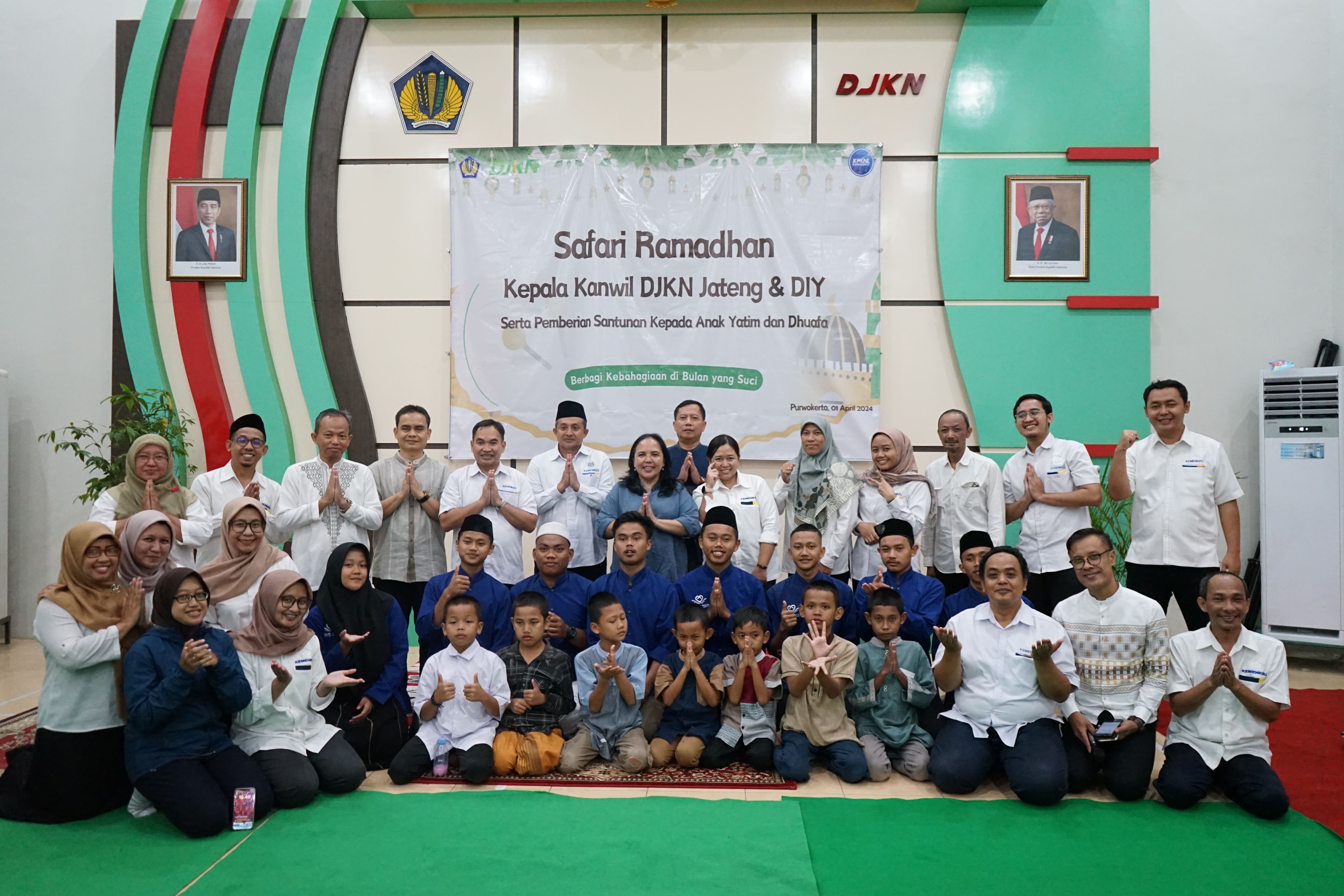 Berbagi Kebahagiaan dalam Safari Ramadhan Kepala Kanwil DJKN Jawa Tengah dan D.I. Yogyakarta di KPKNL Purwokerto