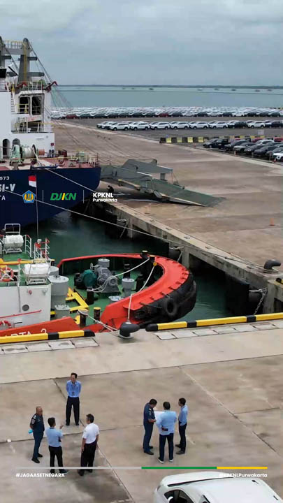 Pelabuhan Patimban Pelabuhan Raksasa pada KSOP Kelas II Patimban Satker KPKNL Purwakarta