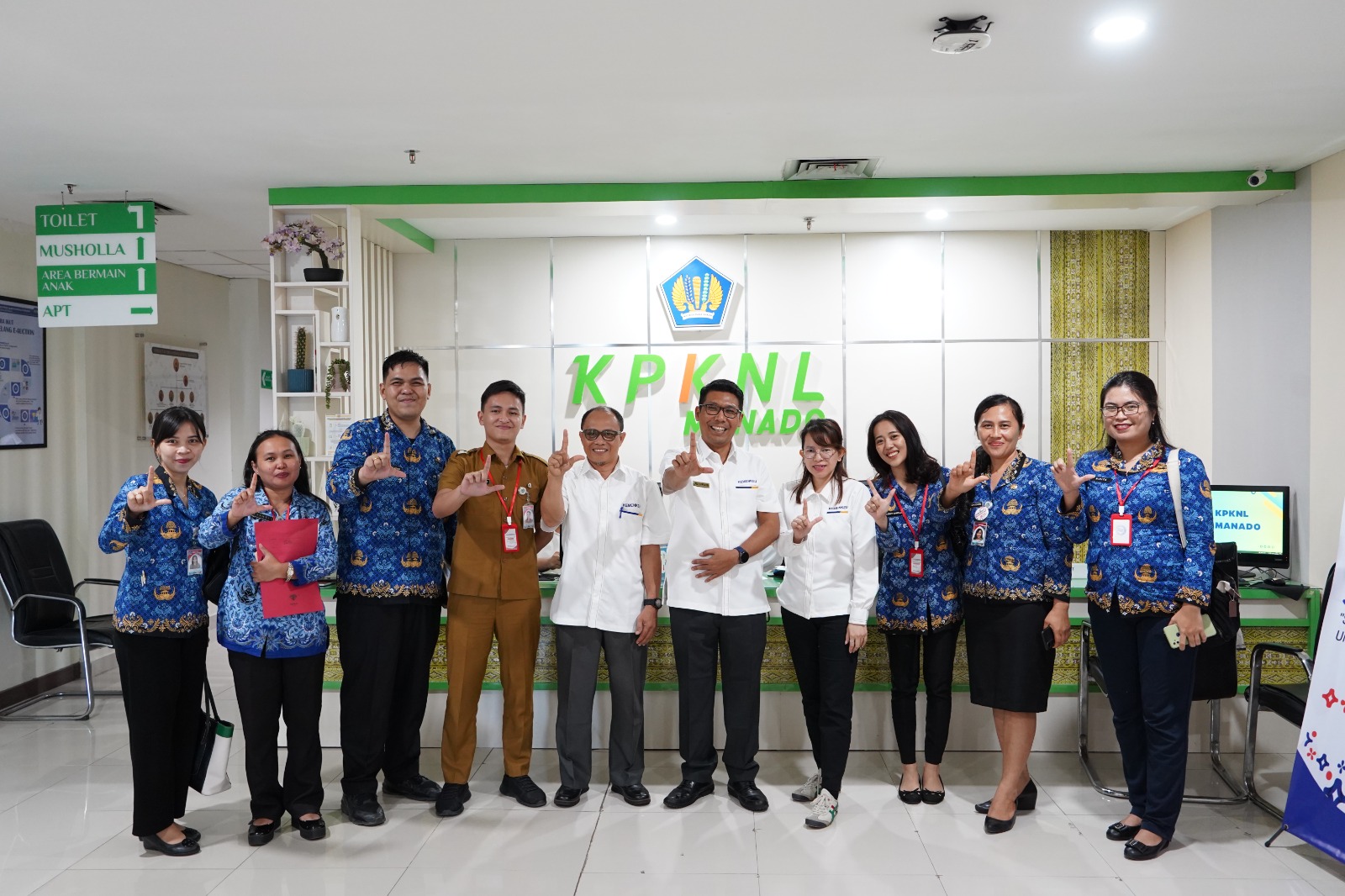 Kunjungan Badan Pengembangan Sumber Daya Manusia Daerah Pemerintah Provinsi Sulawesi Utara