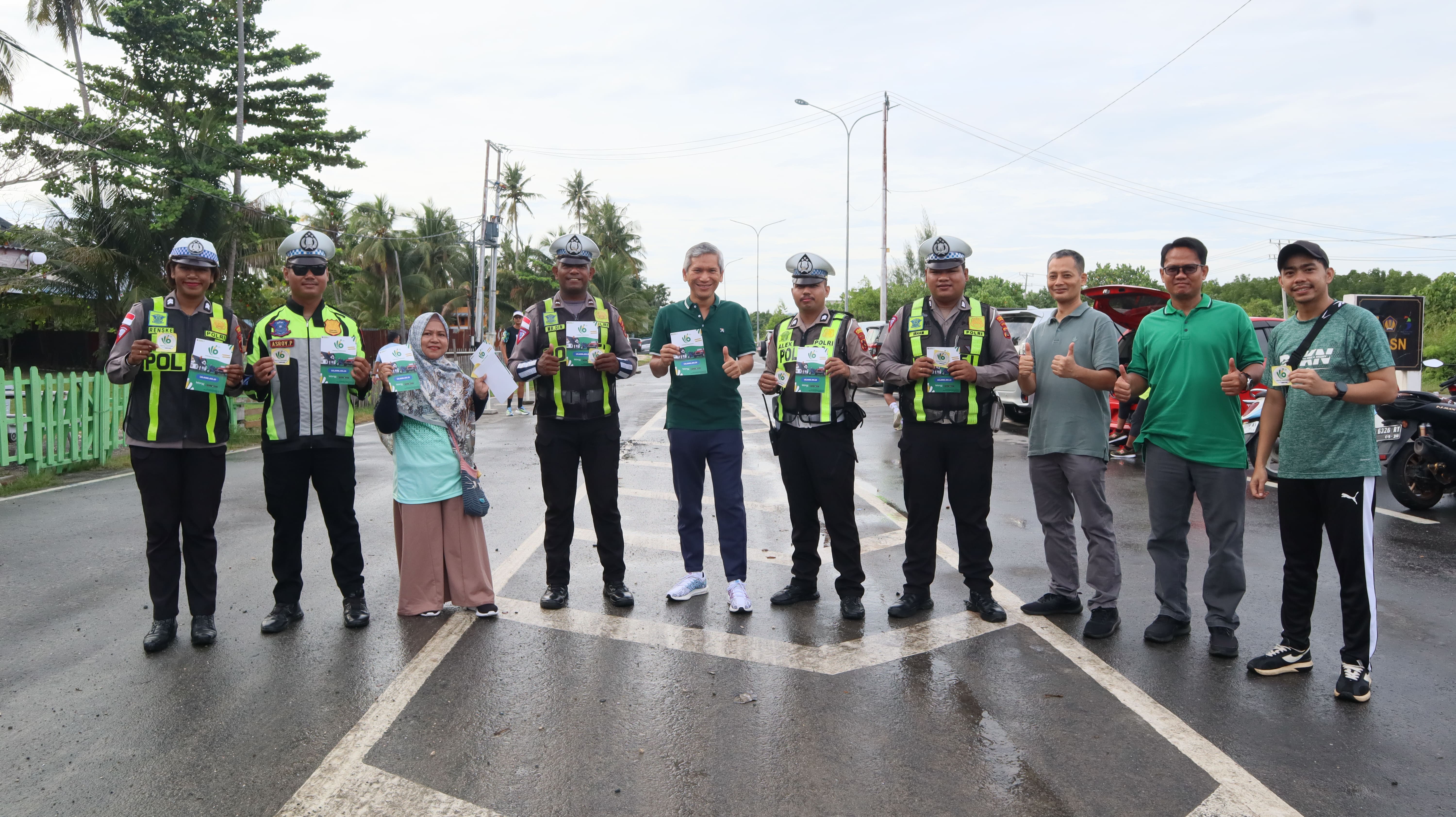 SEMARAK 116 TAHUN LELANG INDONESIA KANWIL DJKN PAPUA, PAPUA BARAT, DAN MALUKU HADIR CAR FREE DAY JEMBATAN YOUTEFA JAYAPURA