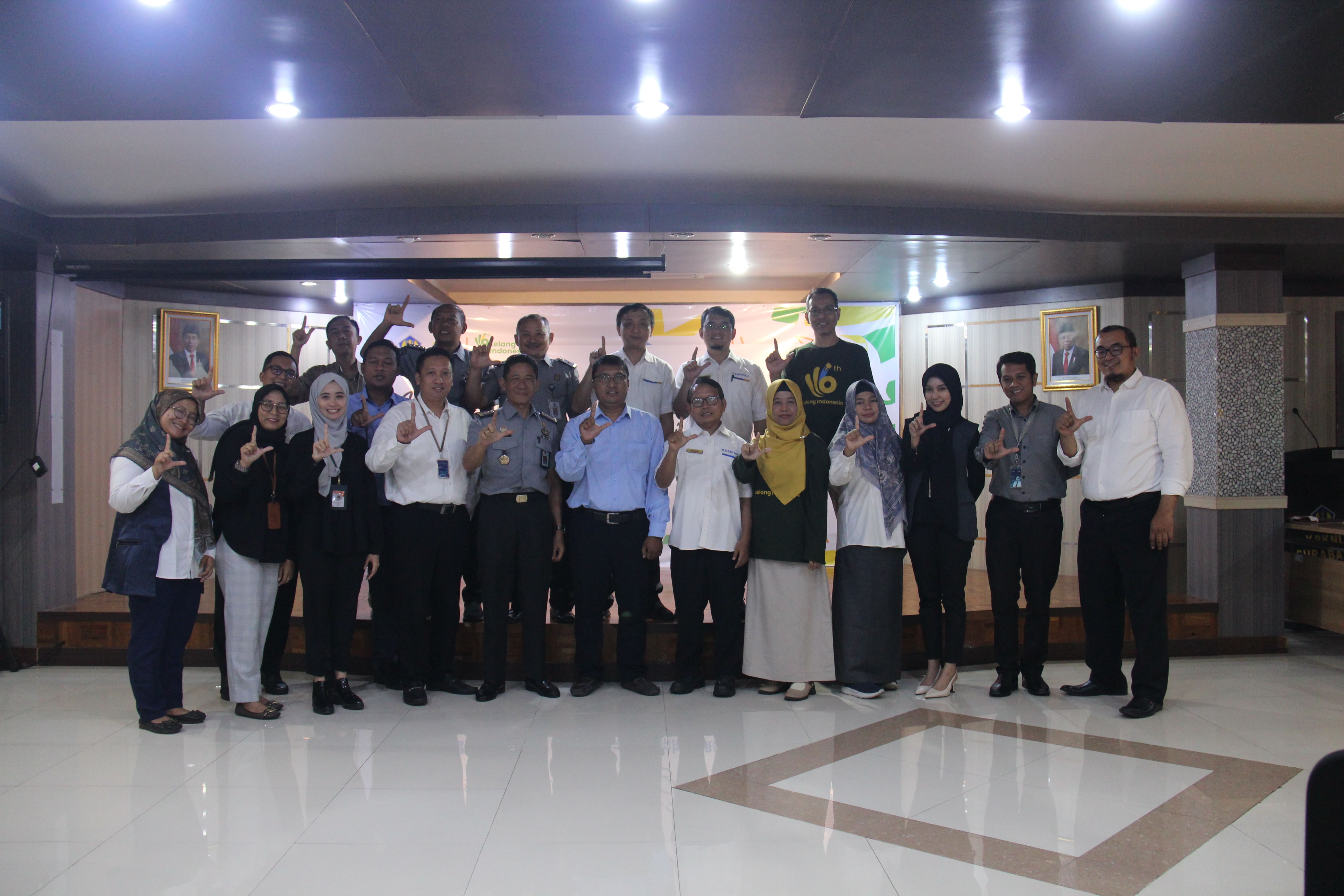 Semarak 116 Tahun Lelang Indonesia : KPKNL Surabaya Sinergi Berdayakan Binaan Lapas dan UMKM