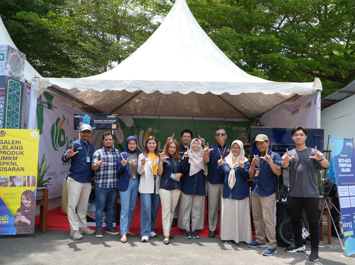 Semarak 116 Tahun Lelang Indonesia, KPKNL Kisaran menggelar SOLID Lelang di Expo Asahan