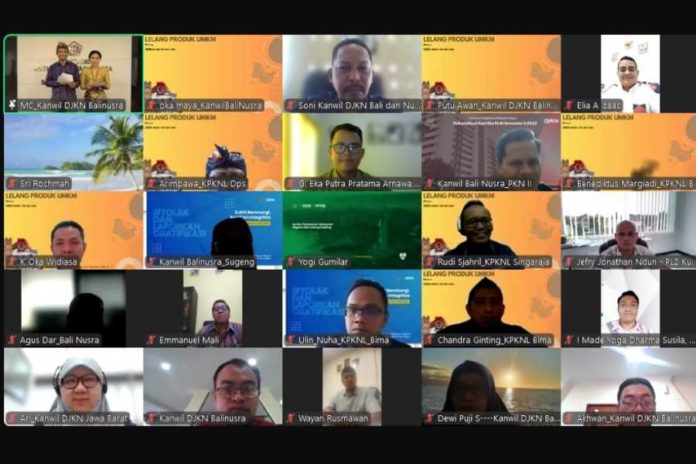 Wujudkan UMKM Naik Kelas, Kanwil DJKN Balinusra Gelar Lelang Serentak