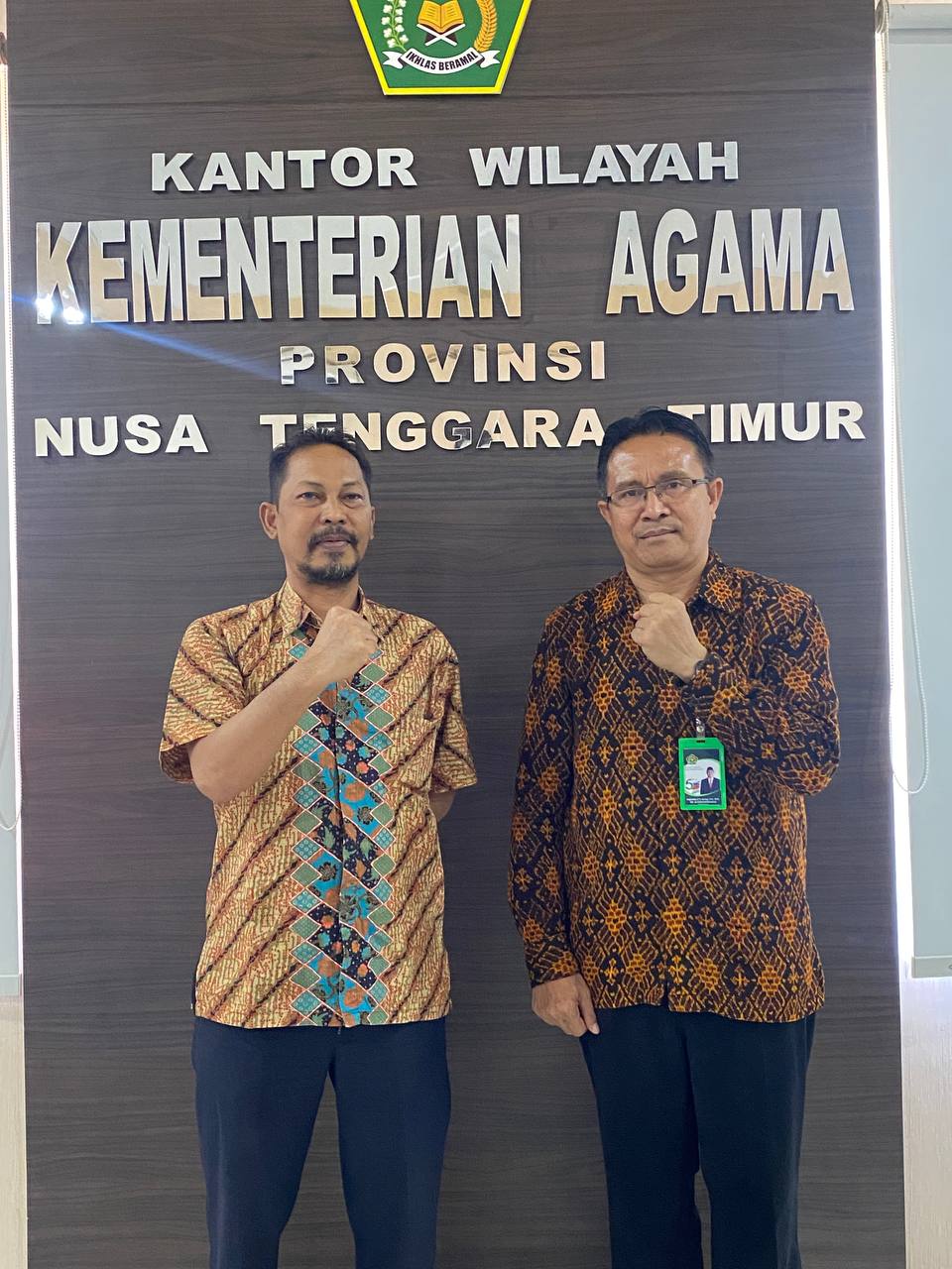 Koordinasi Kepala Kanwil DJKN Balinusra dan Kepala Kanwil Kementerian Agama Provinsi NTT: Dorong Aktivasi Akun Mitra Sertifikasi