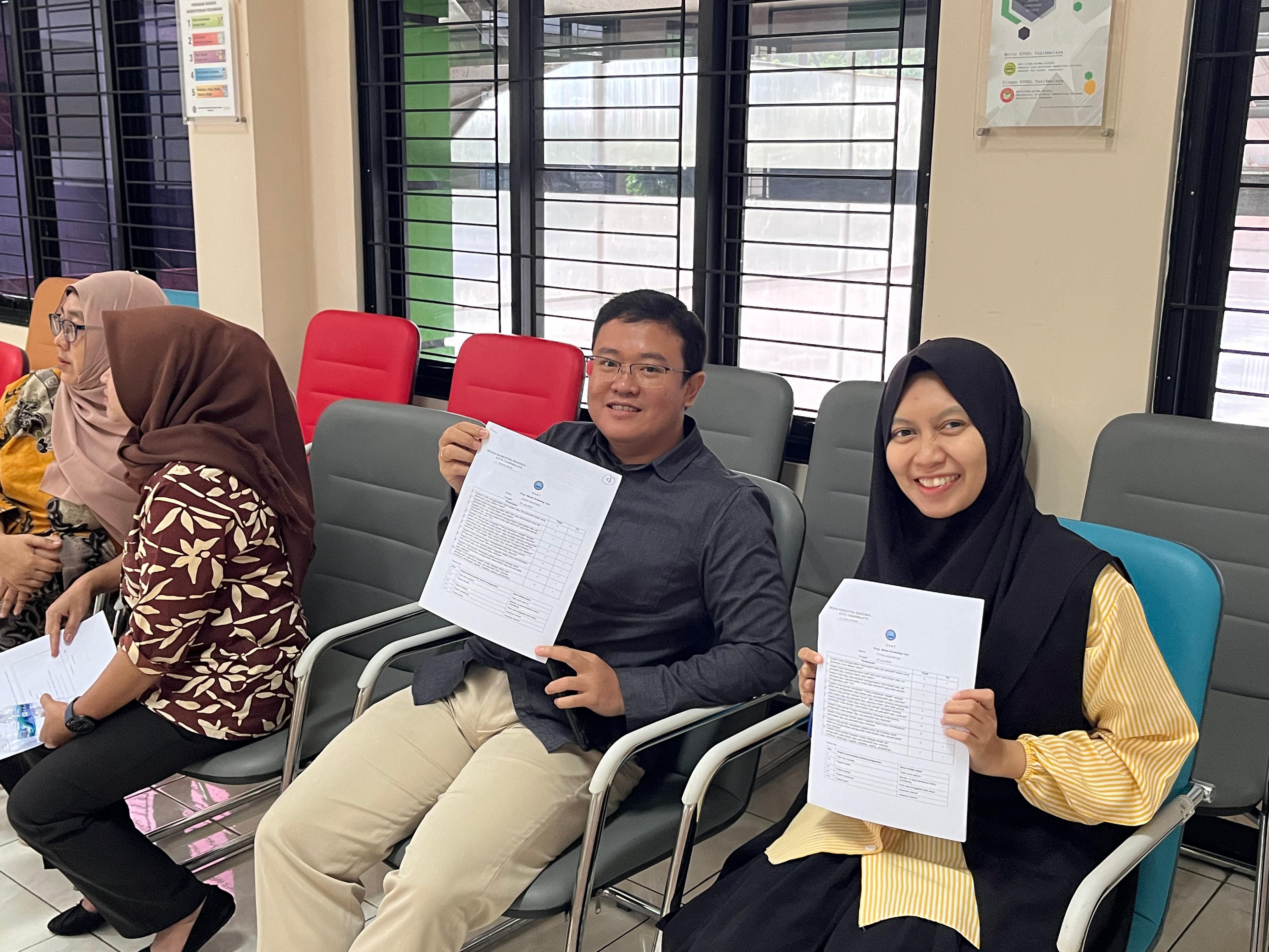 Tes Urine Narkotika Pegawai KPKNL Tasikmalaya