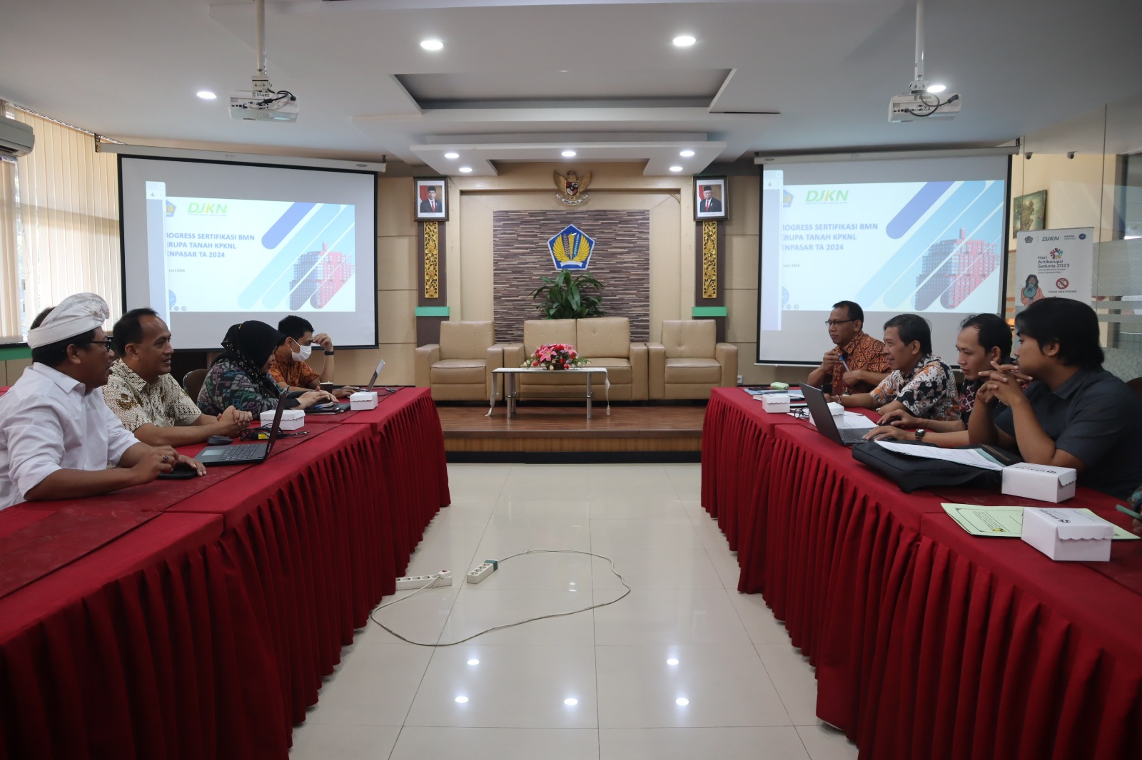 Rapat Koordinasi Percepatan Penyelesaian Target Sertifikasi BMN 2024 di BWS Bali-Penida