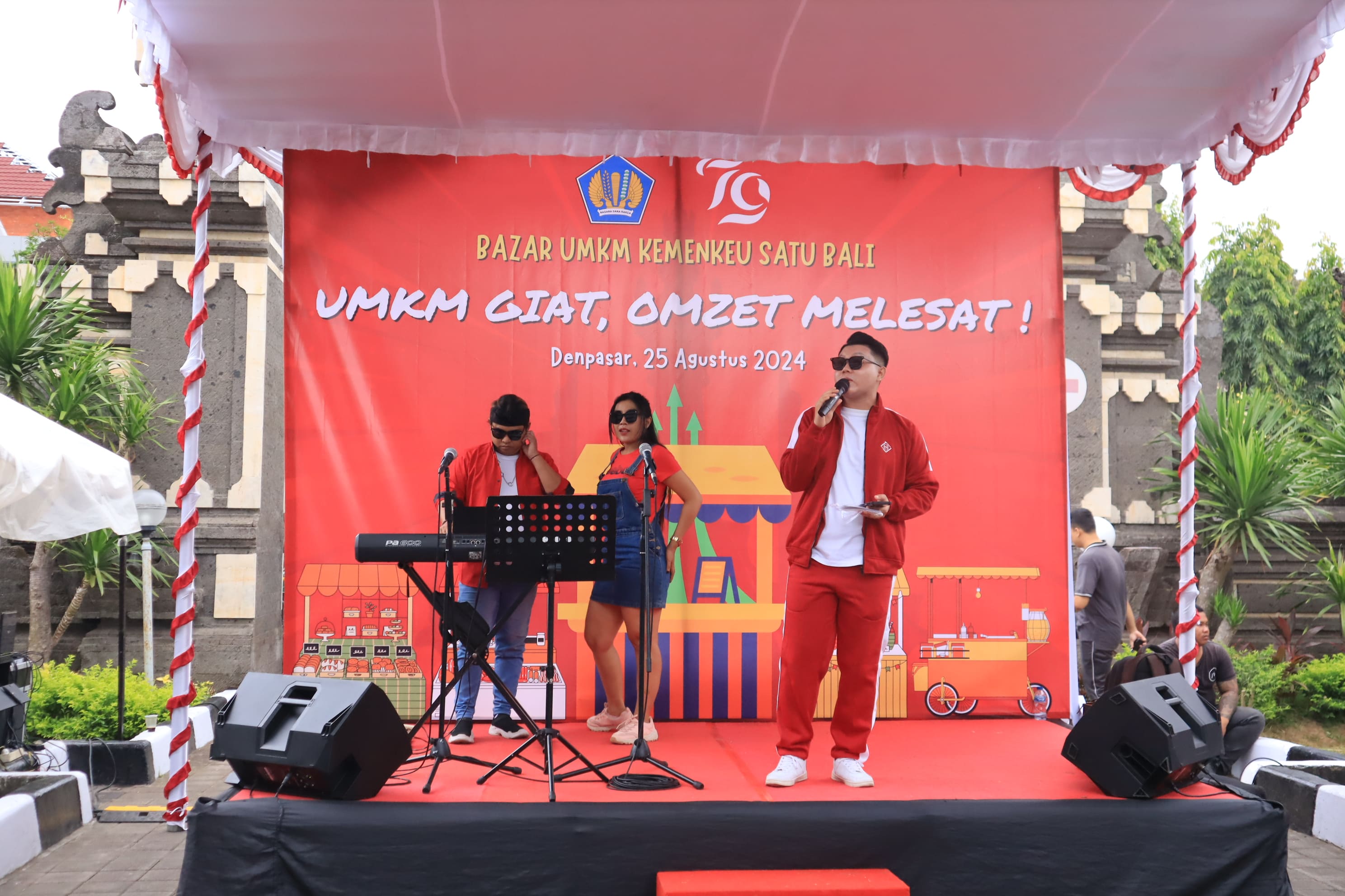 Kemenkeu Satu Bali Gelar Bazaar UMKM di Car Free Day