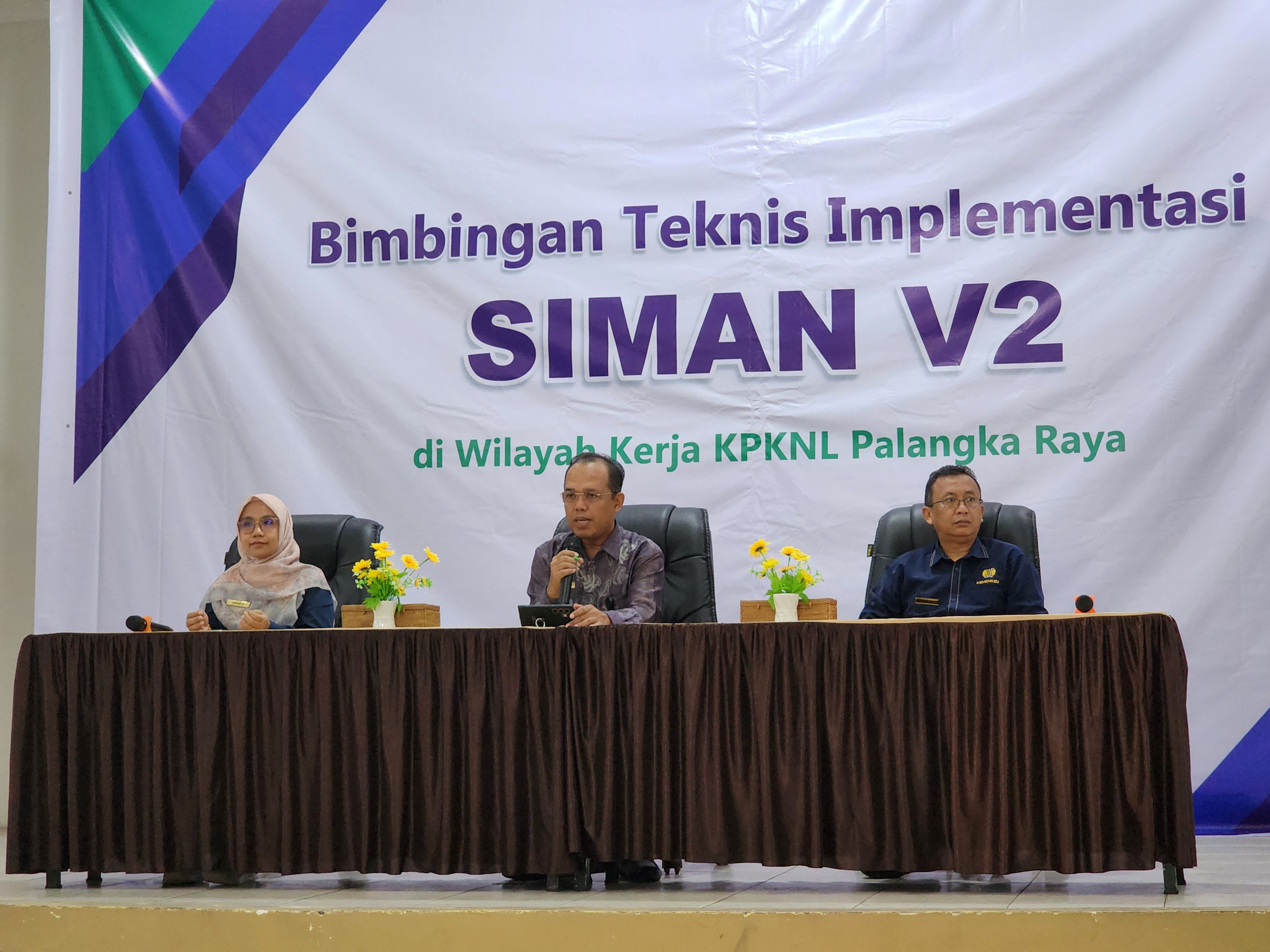 Bimbingan Teknis Implementasi Aplikasi Siman V2 Tahun 2024 Pada Satuan Kerja Lingkup KPKNL Palangkaraya