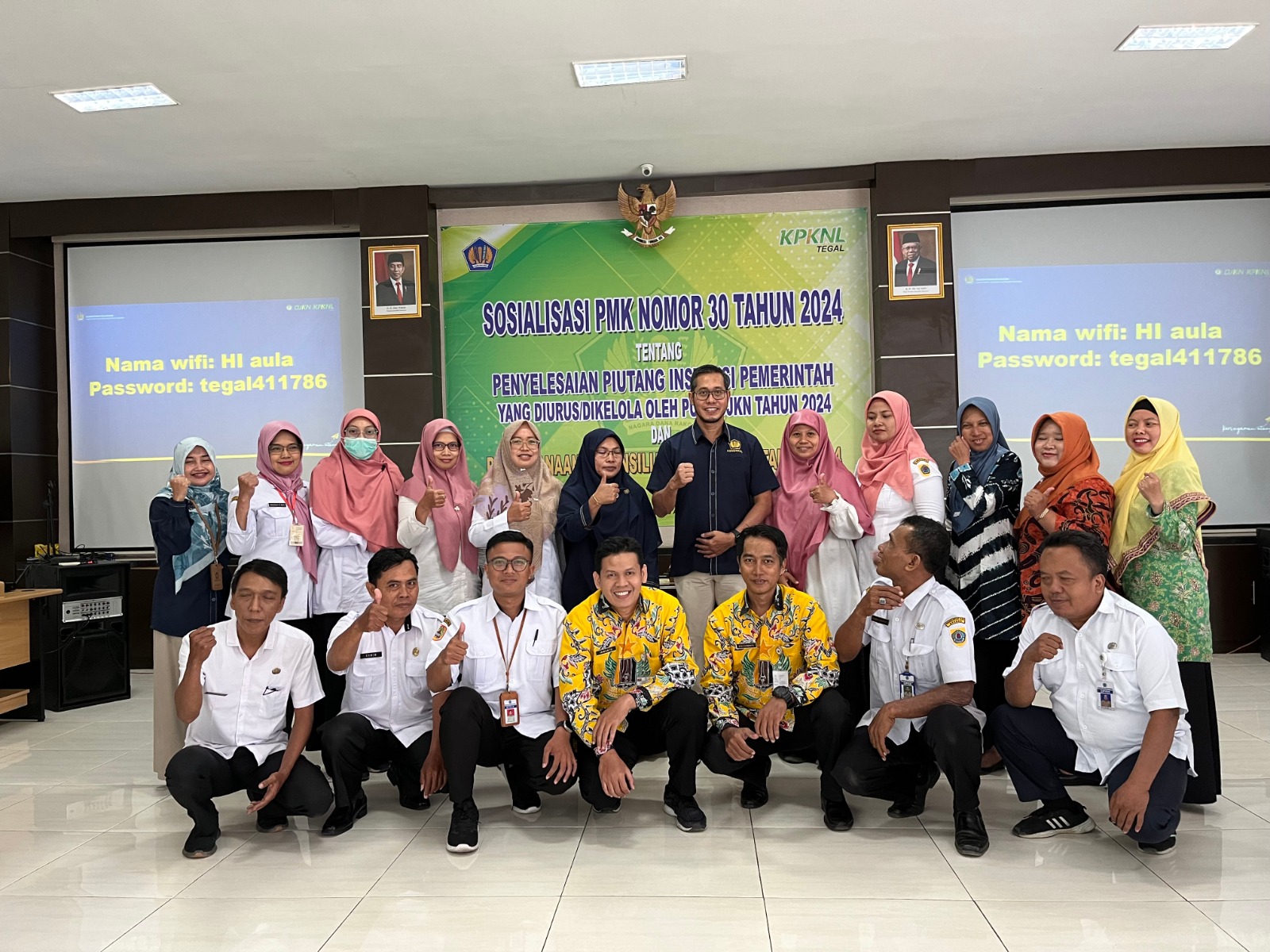 KPKNL Tegal Gelar Rekonsiliasi Piutang Negara Semester I Tahun 2024 dan Sosialisasi PMK 30 Tahun 2024