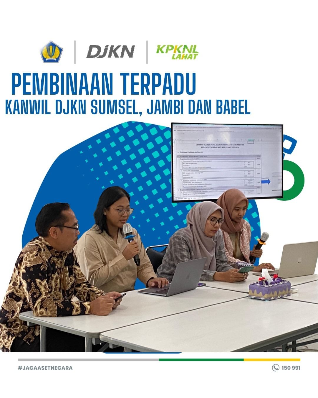 Pembinaan Terpadu Triwulan II oleh Kanwil DJKN SJB