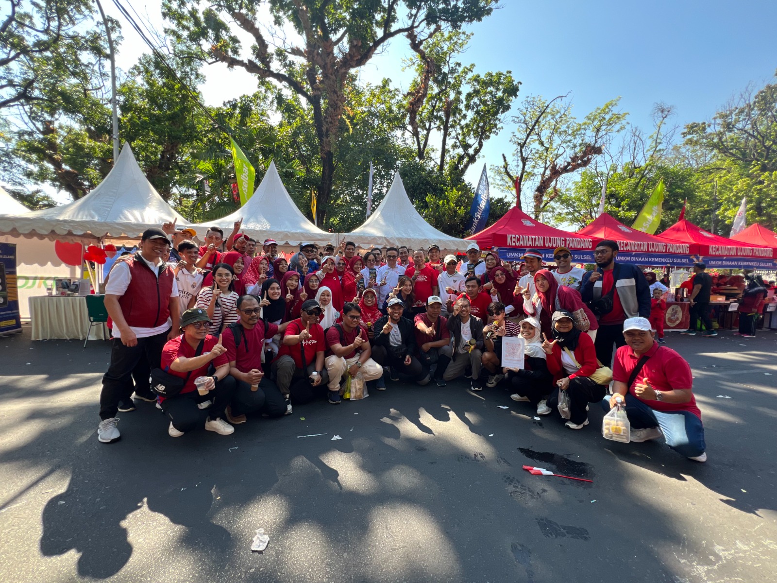 Jalan Sehat dan Bazar UMKM Binaan Kemenkeu Sulsel 