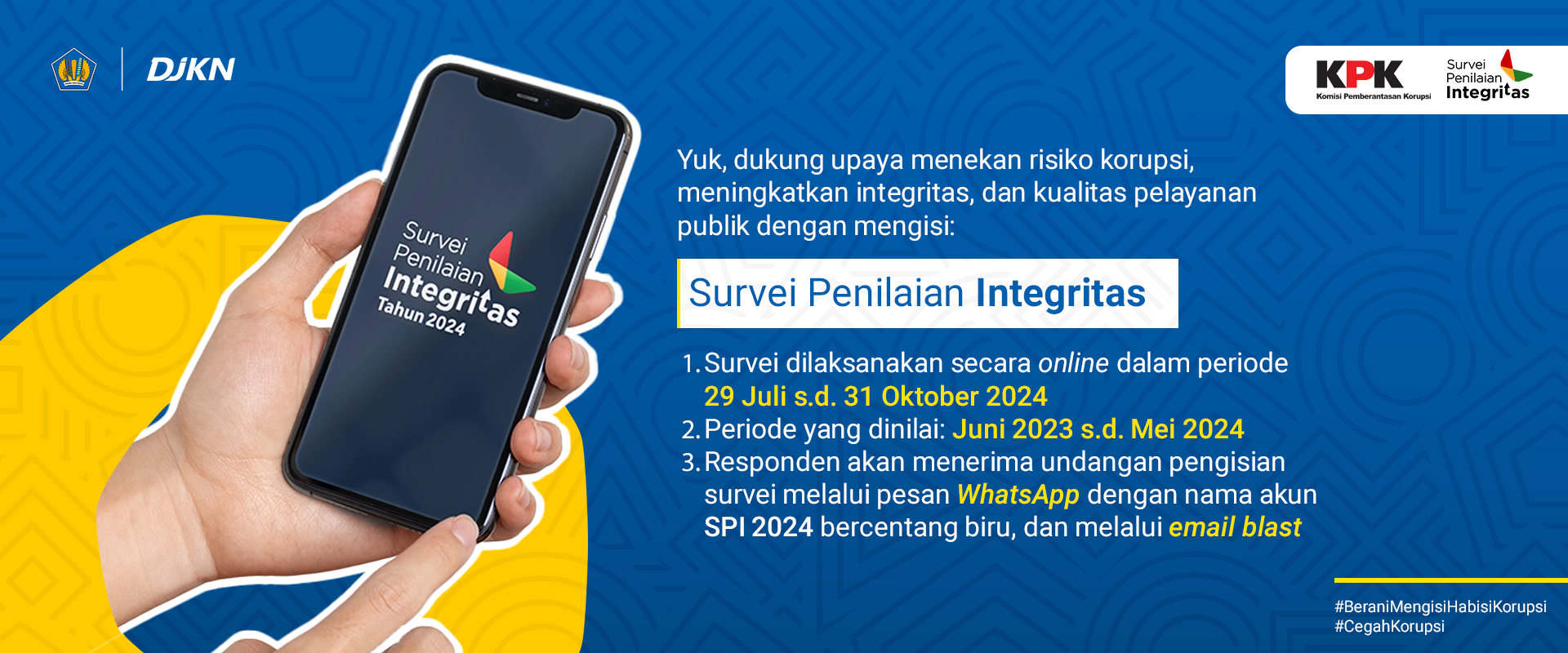 Survei Penilaian Integritas (SPI) di Lingkungan DJKN Tahun 2024