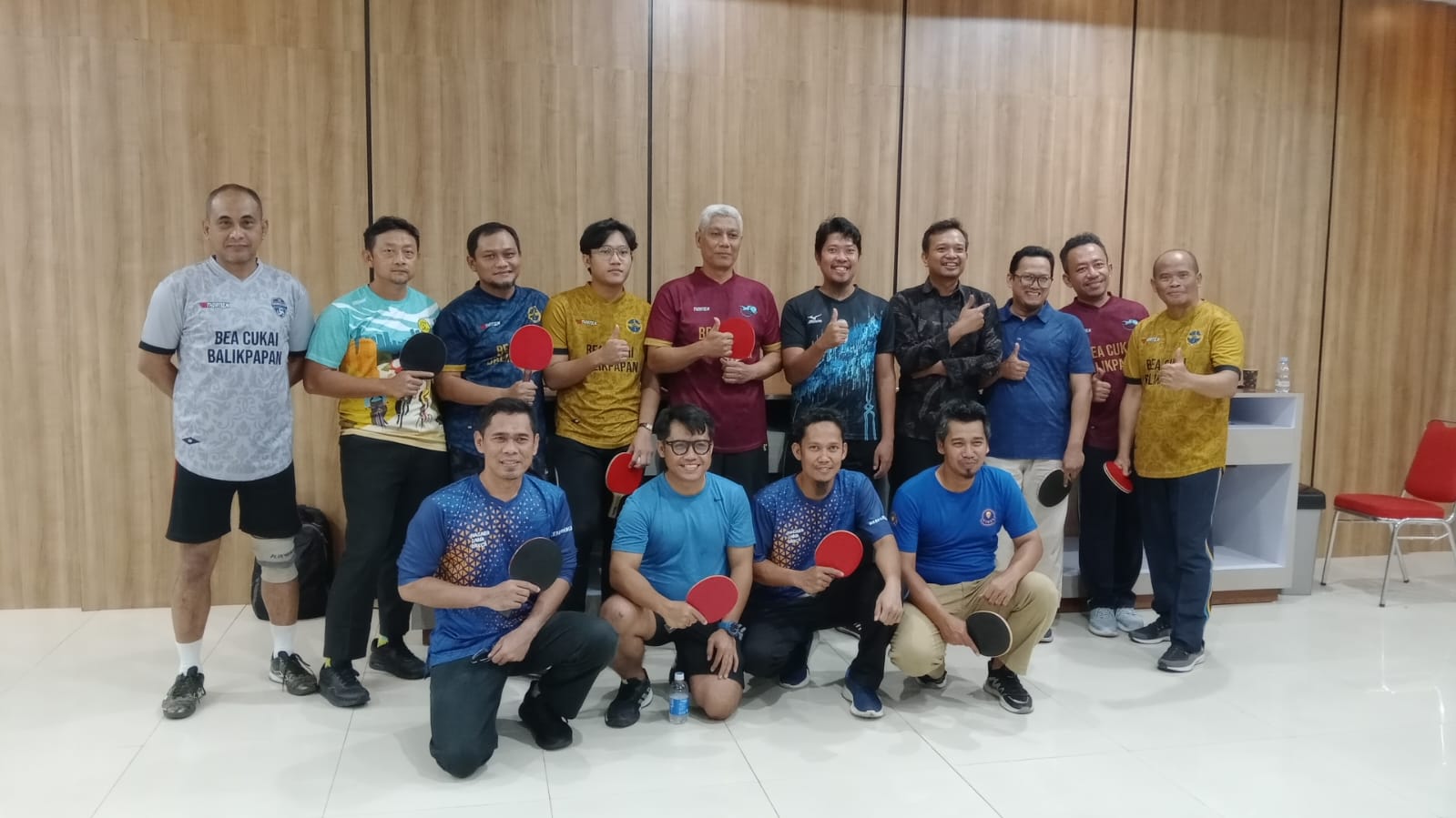KPKNL Balikpapan Sukses Menyelenggarakan Lomba Tenis Meja HORI ke-78