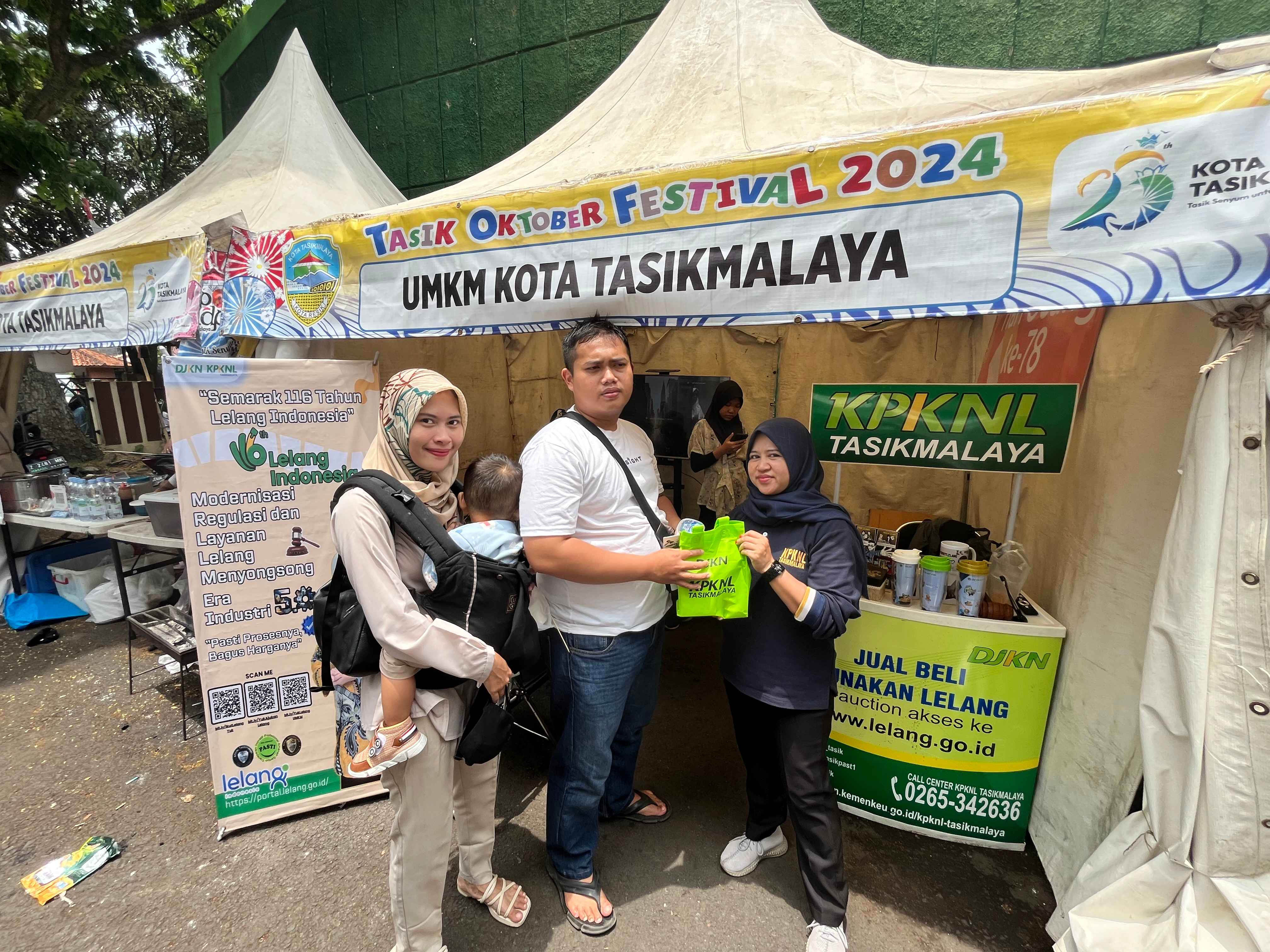 Edukasi Pengelolaan Kekayaan Negara dan Lelang, KPKNL Tasikmalaya Hadir bersama Tasik Senyum 