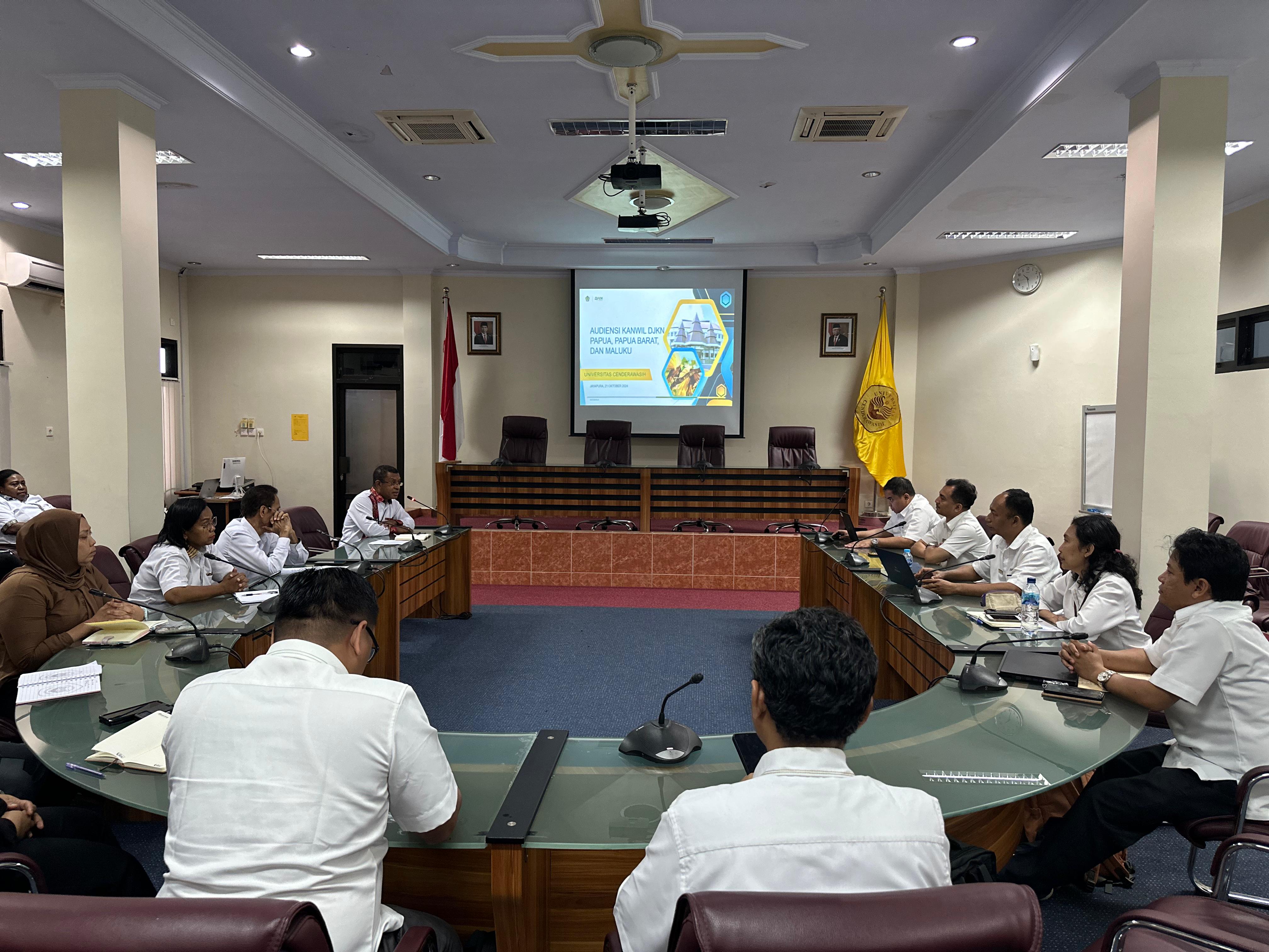 Kanwil DJKN Papua, Papua Barat dan Maluku Pererat Kerjasama dengan Universitas Cenderawasih  