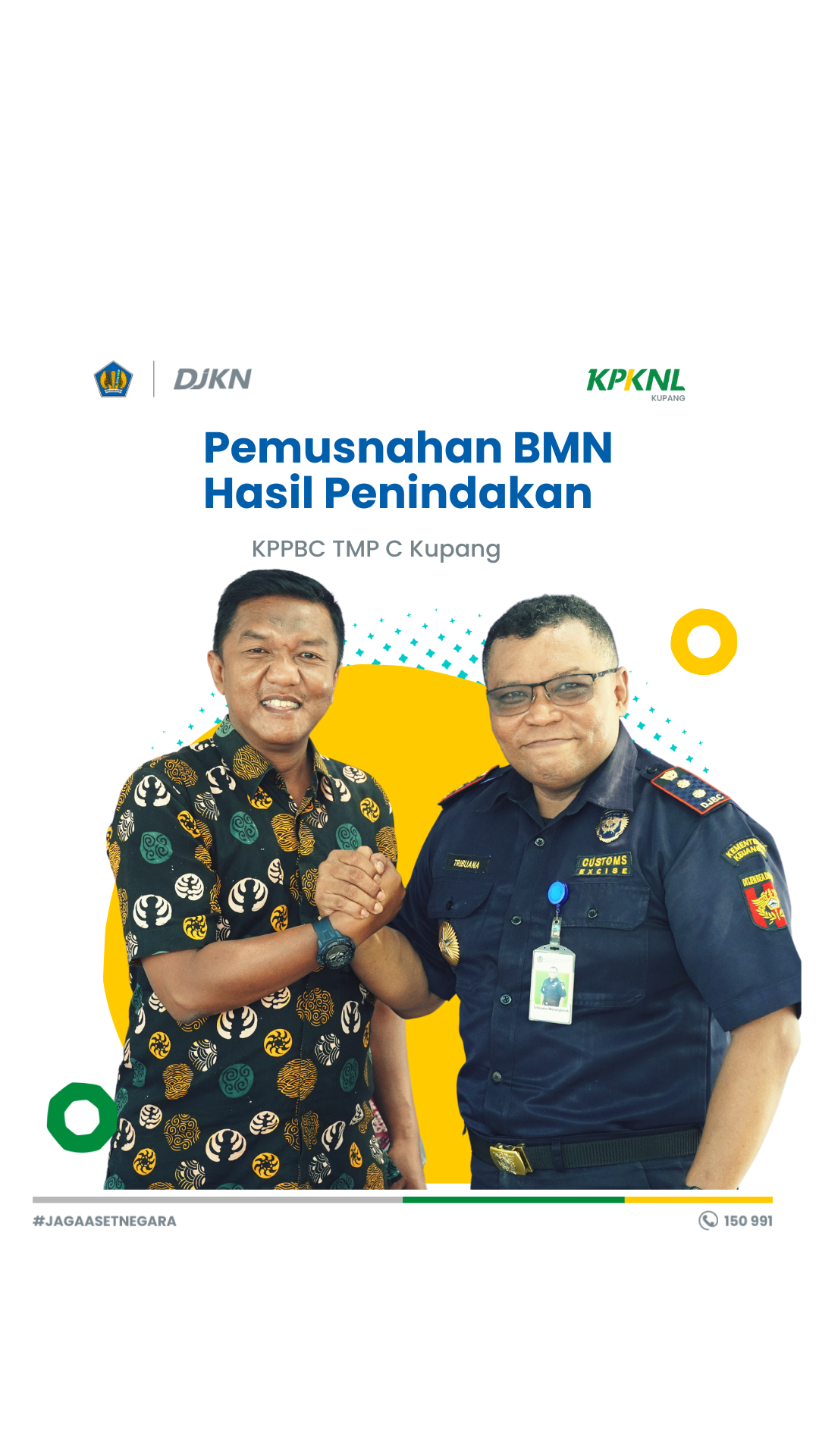 Rp172 Juta Barang Ilegal Dimusnahkan: Bea Cukai Kupang Amankan Hak Negara