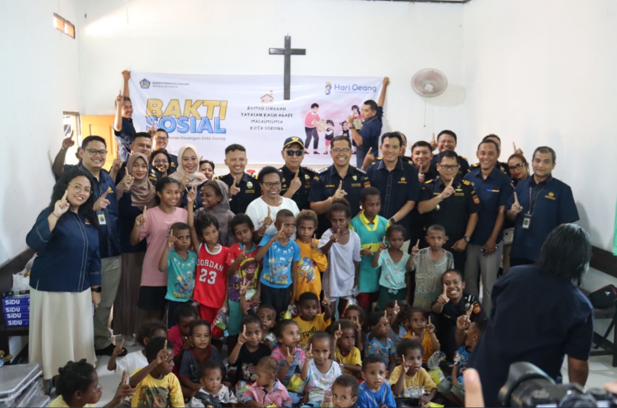 Bakti Sosial Kemenkeu Satu Kota Sorong