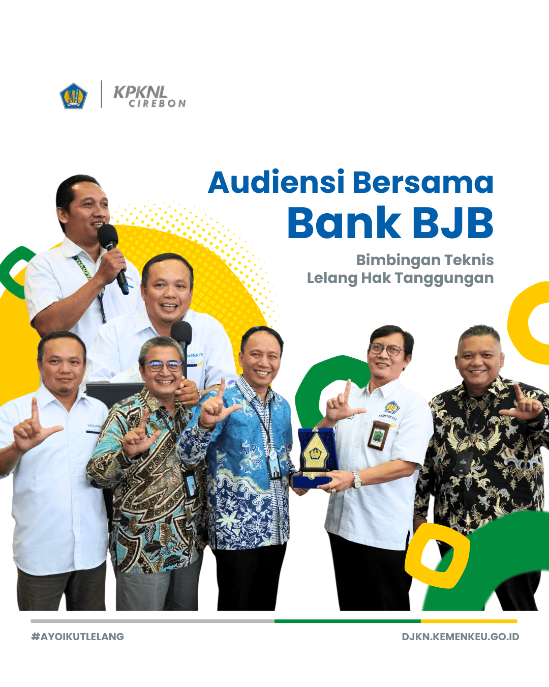 Audiensi Bersama Bank BJB Bimbingan Teknis Lelang Hak Tanggungan