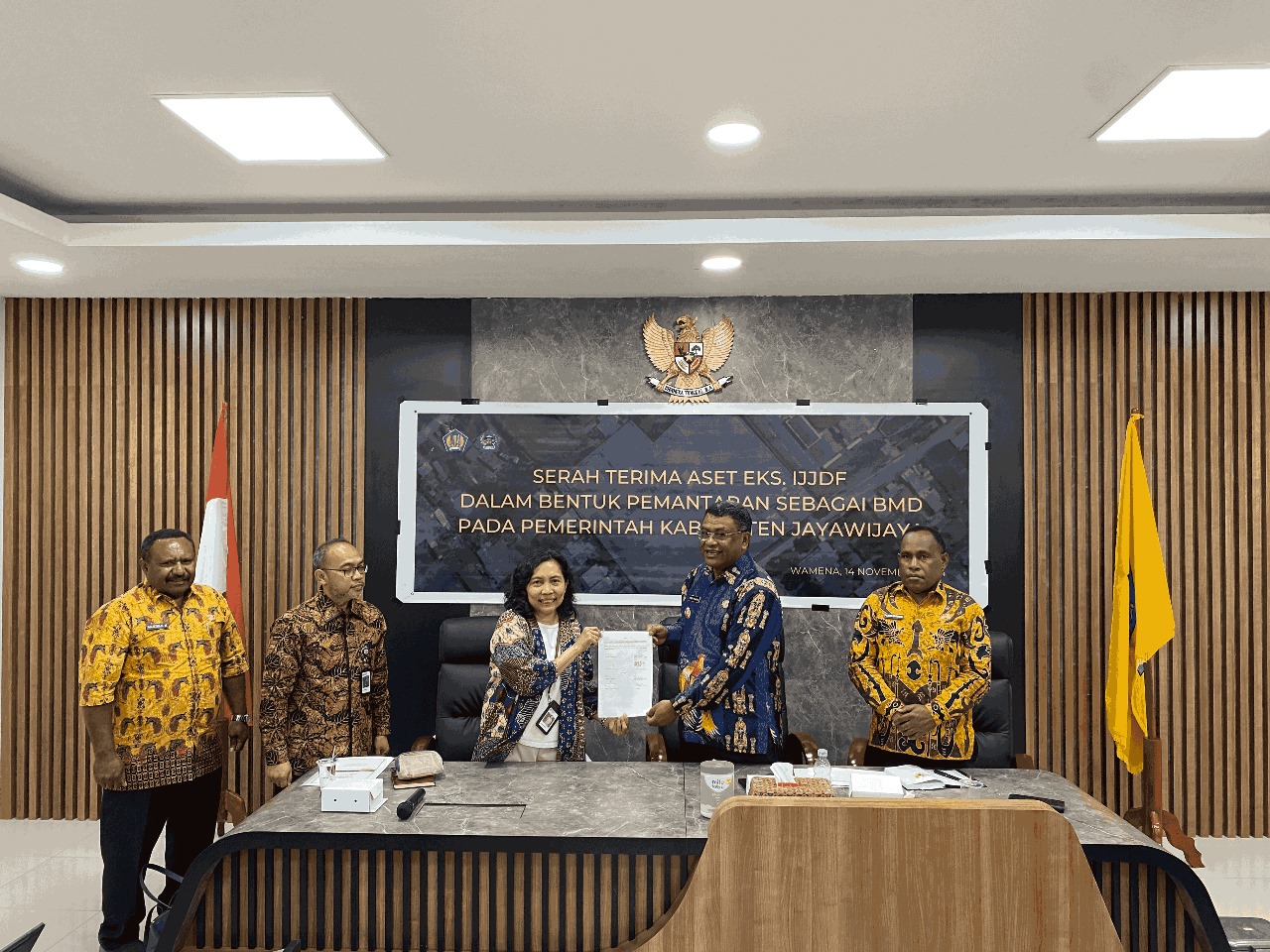 Mendukung kemajuan Pendidikan di Wamena, DJKN Memberikan Hibah Aset IJJDF kepada Pemerintah Kabupaten Jayawijaya