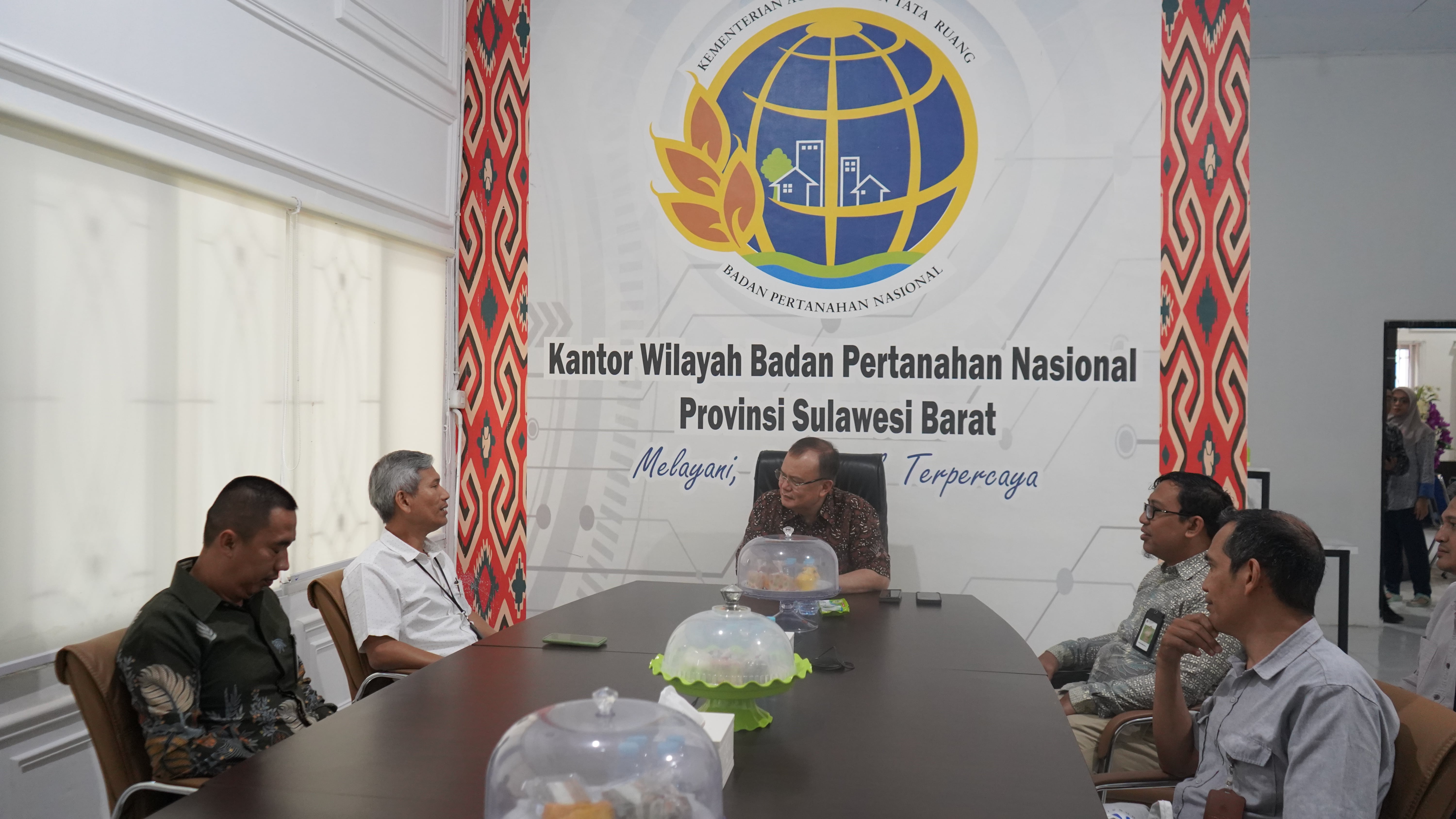 Rangkaian Kunjungan kepala Kanwil DJKN Sulseltrabar di mamuju