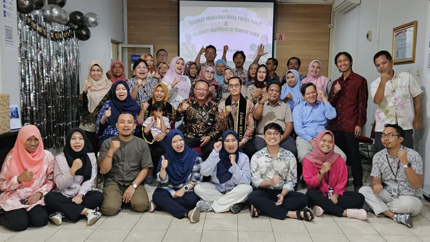 Selamat Memasuki Masa Purnabhakti Pak Nirman dan Selamat Bertugas di Tempat Baru Mbak Firda