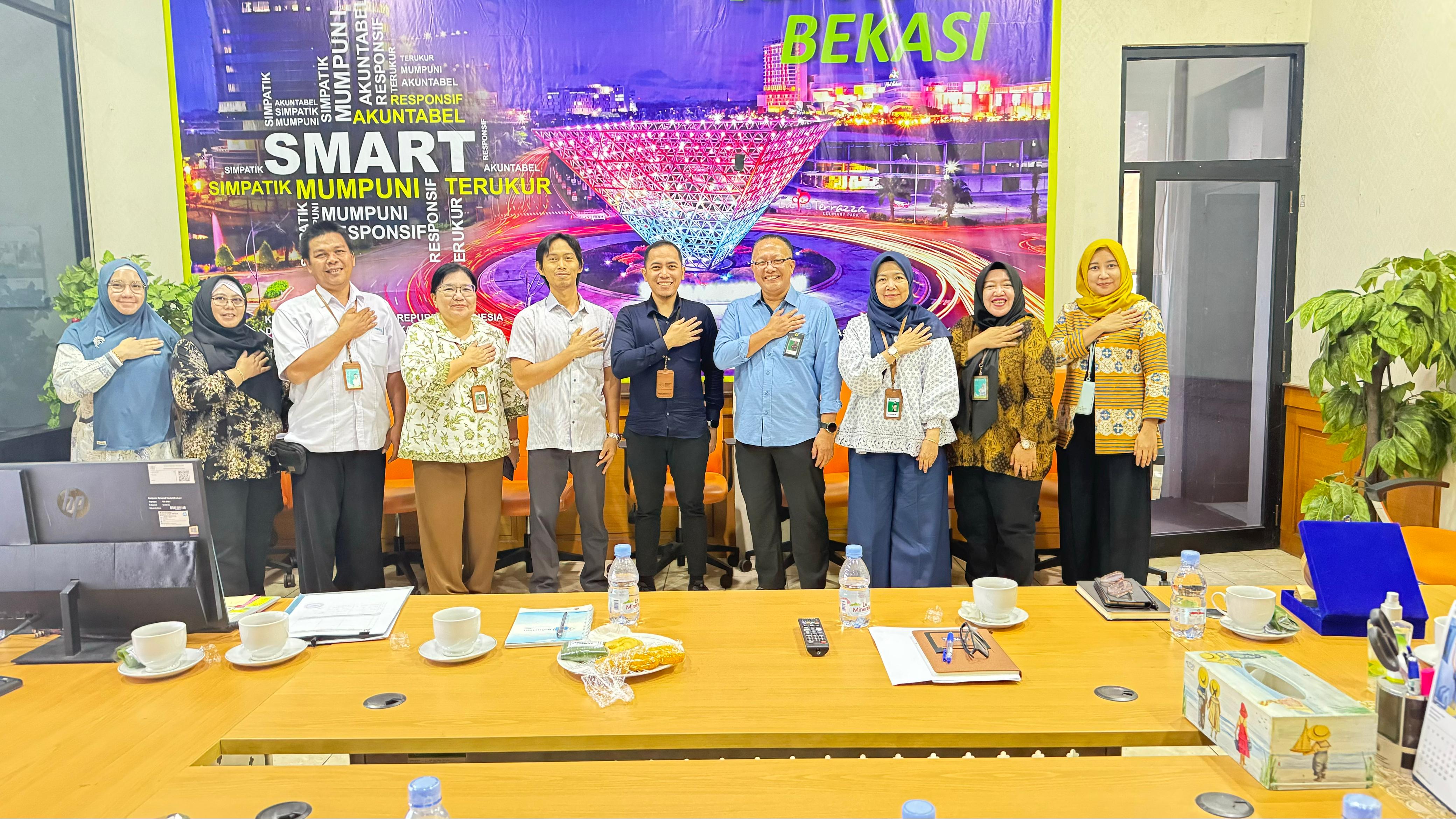 Kunjungan Direktorat Jenderal Kefarmasian dan Alat Kesehatan Kemenkes Dalam Rangka Benchmarking ZI WBK
