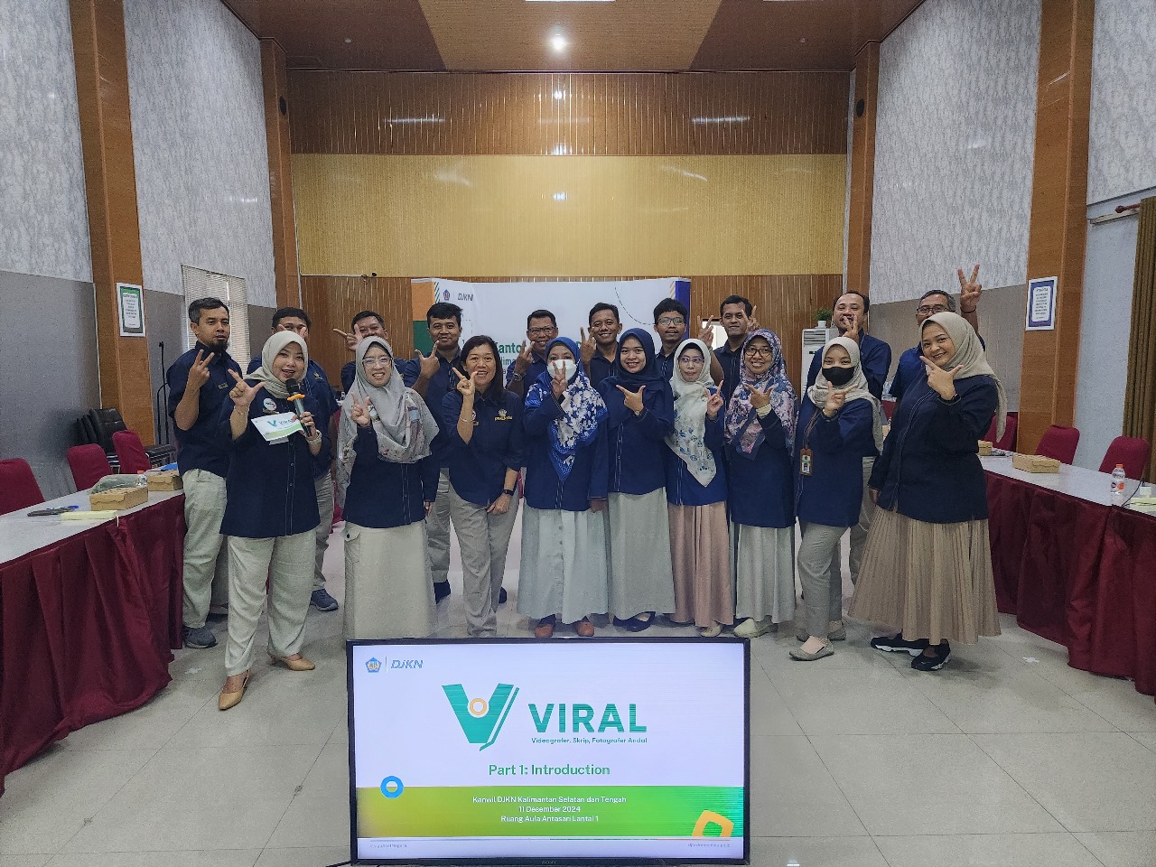 VIRAL, Workshop Kompetensi Multimedia Kanwil DJKN Kalimantan Selatan dan Tengah