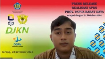 Siaran Pers: Realisasi APBN Provinsi Papua Barat Daya sampai dengan 31 Oktober 2024