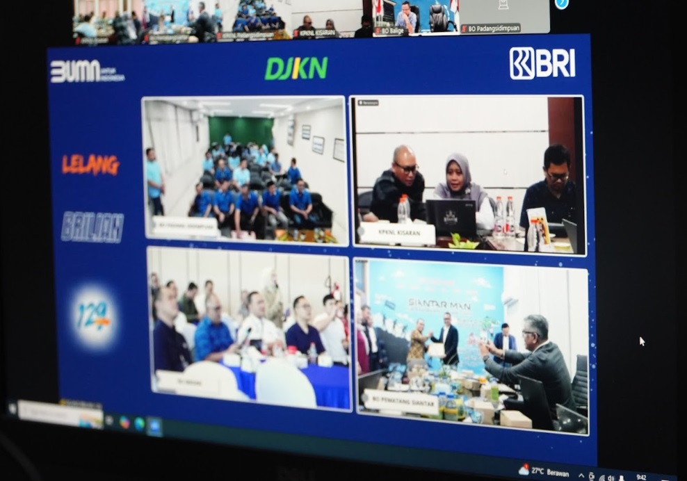 Sinergi lelang, KPKNL Kisaran Bersama PT (BRI) Persero Tbk. Cabang di Wilayah Kerja KPKNL Kisaran Lakukan Lelang Serentak Brilian 129