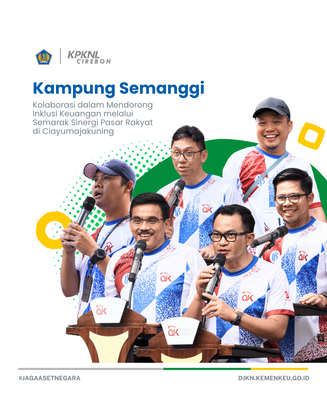 Kampung Semanggi - Kolaborasi dalam Mendorong Inklusi Keuangan melalui Semarak Sinergi Pasar Rakyat di Ciayumajakuning