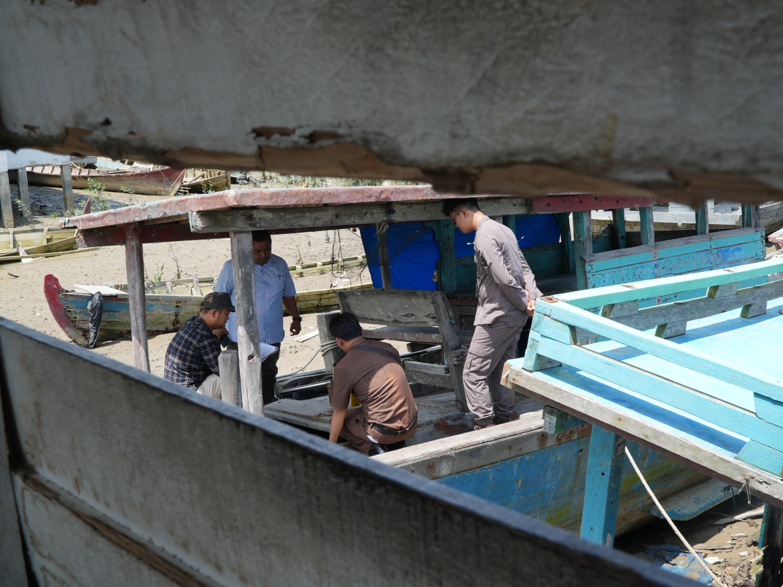 KPKNL Kisaran Laksanakan Penilaian Barang Rampasan Kejaksaan Negeri Tanjungbalai