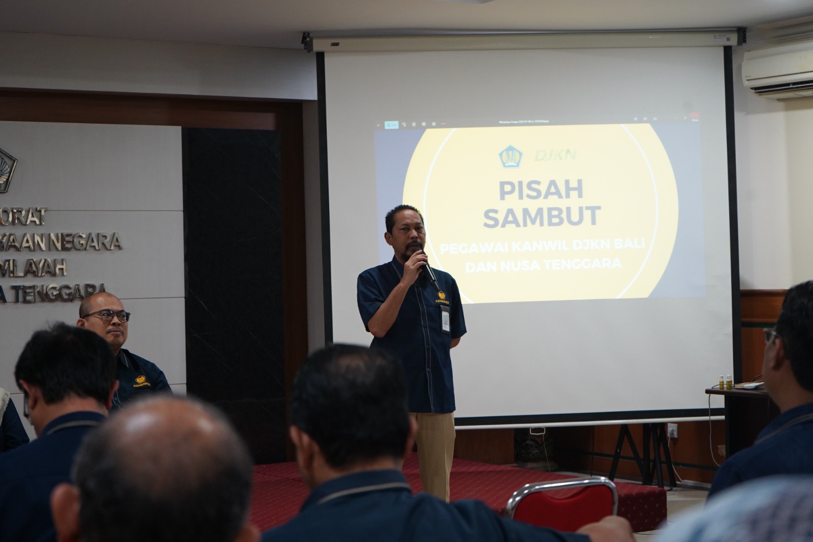 Pisah Sambut Pegawai Baru dan Lama Kanwil DJKN Bali dan Nusa Tenggara